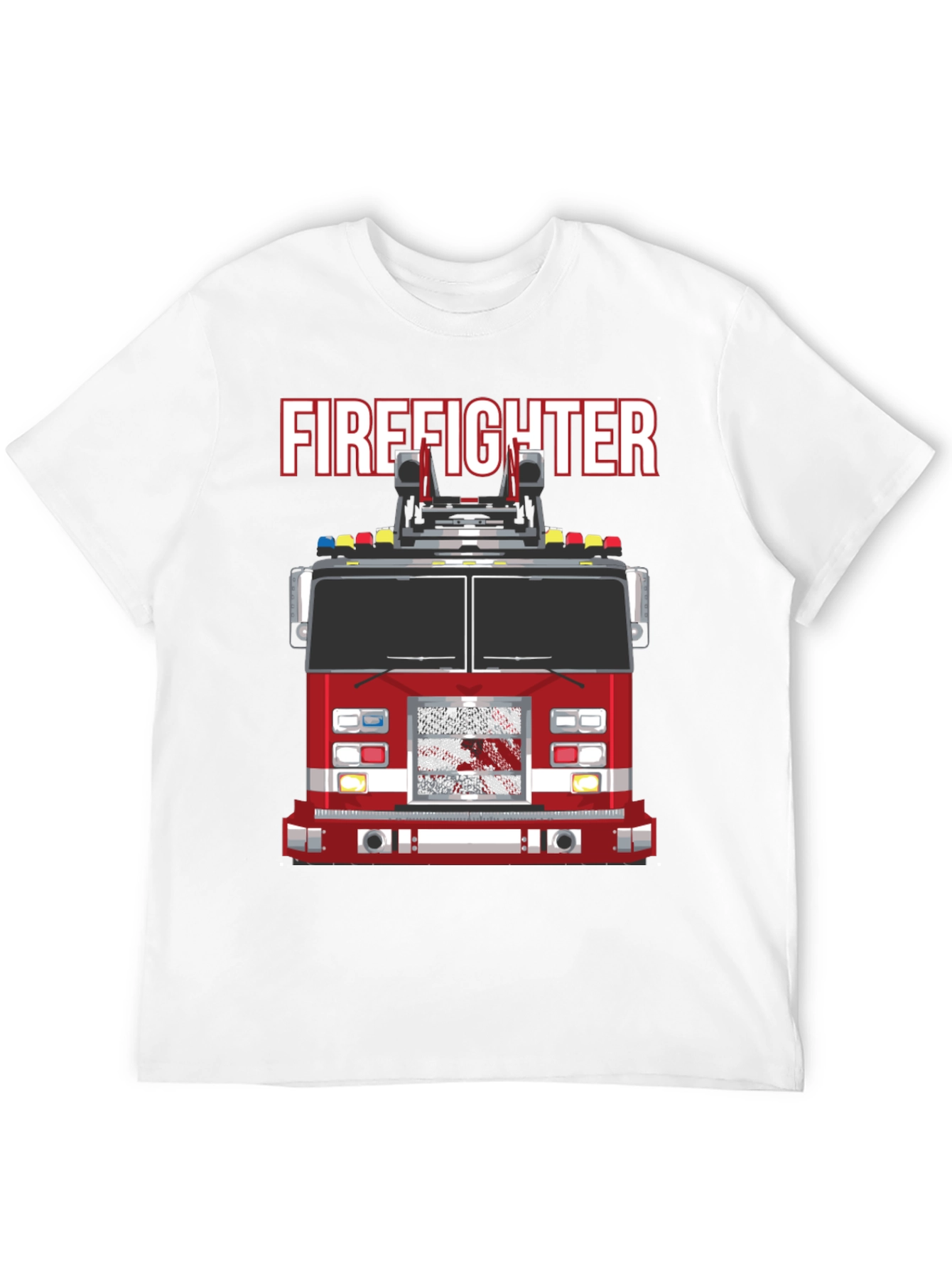 Firefighter Truck Graphic Tee