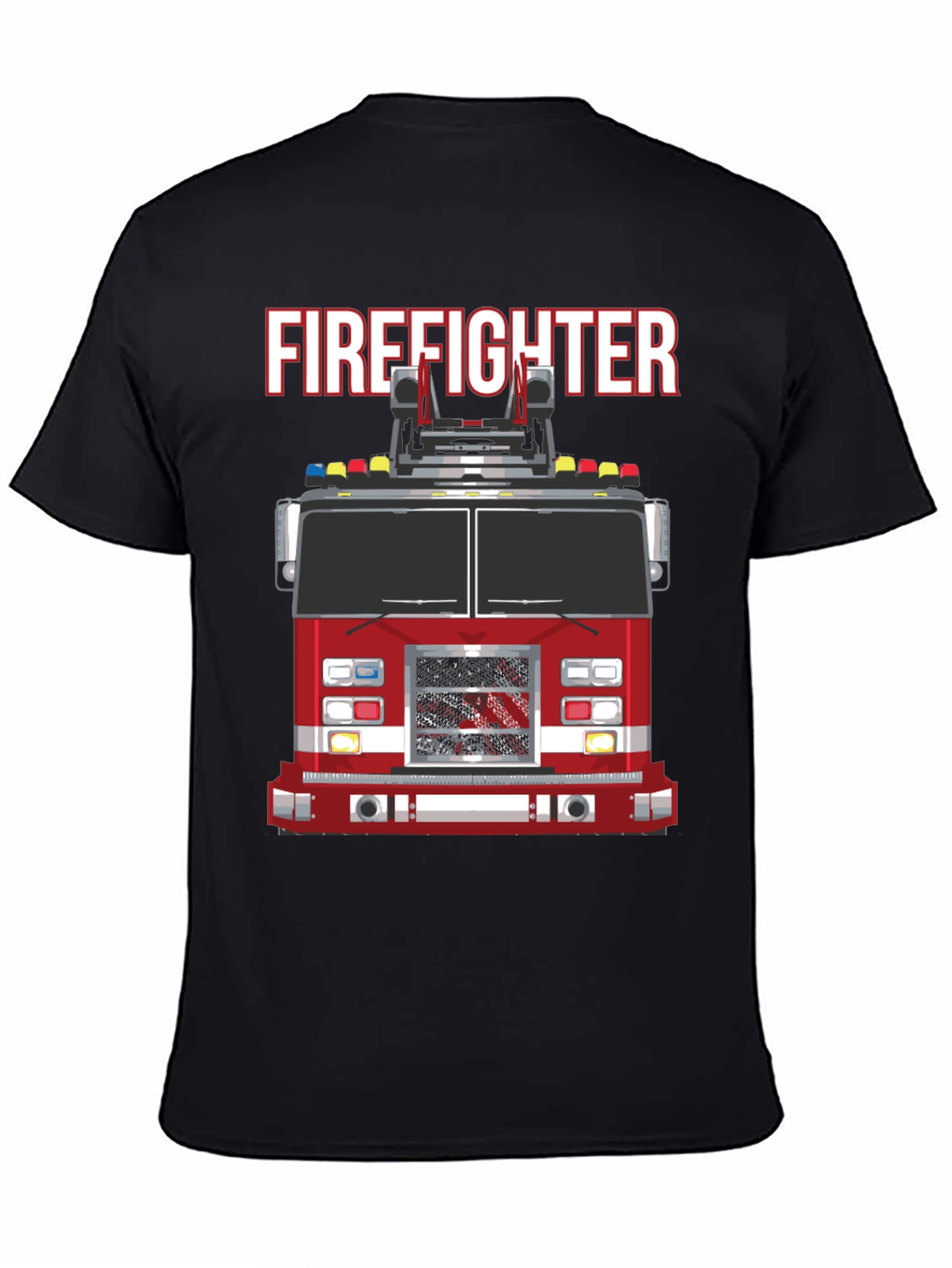 Firefighter Truck Graphic Tee