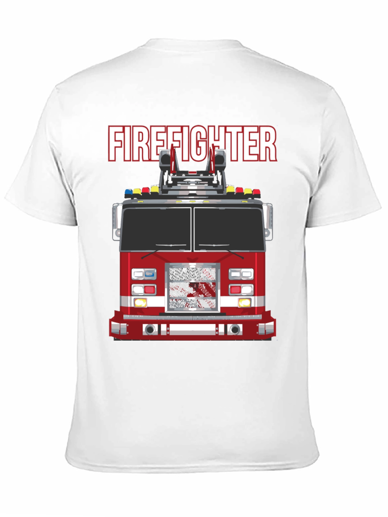 Firefighter Truck Graphic Tee