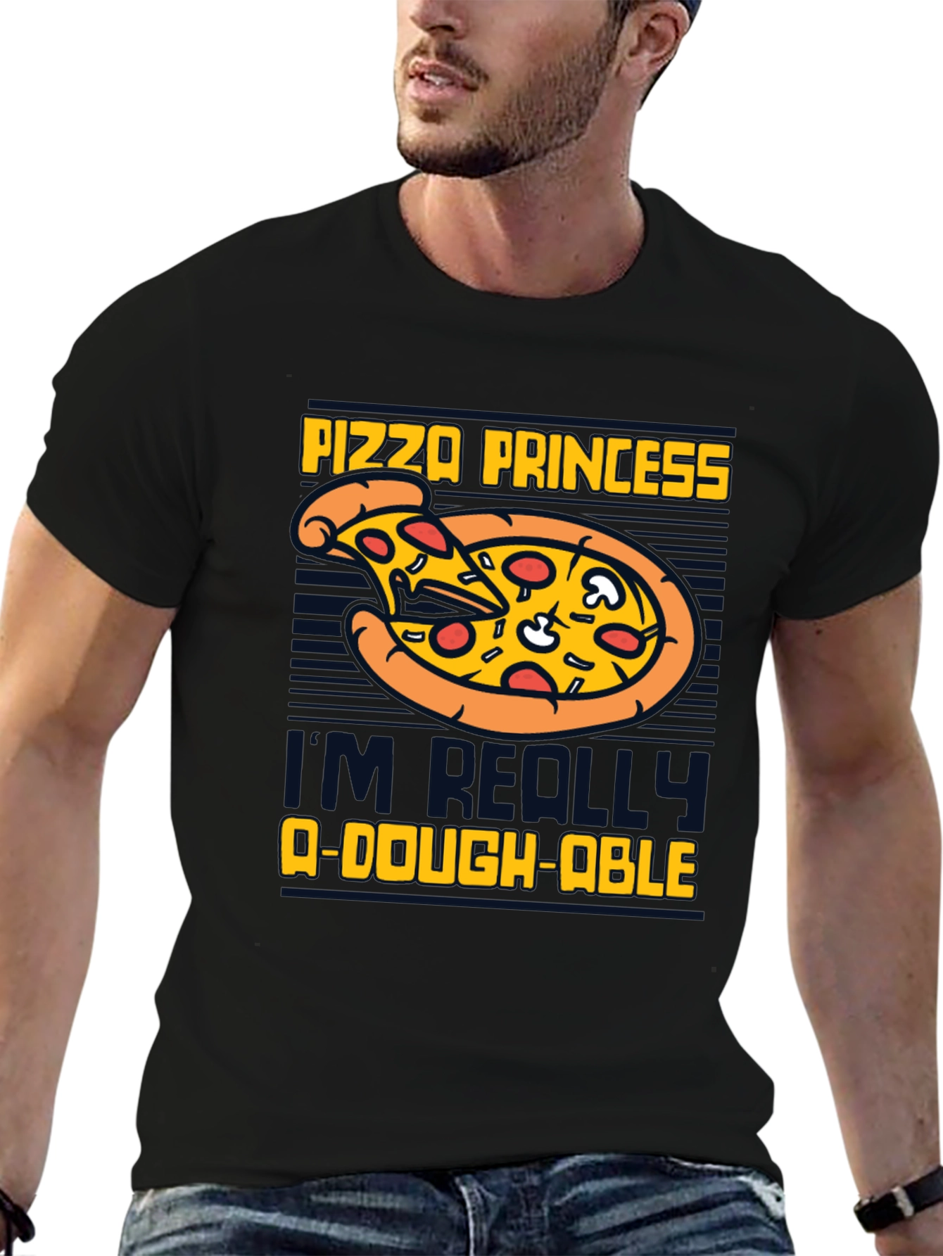Pizza Princess T-Shirt - Im Really Dough-able