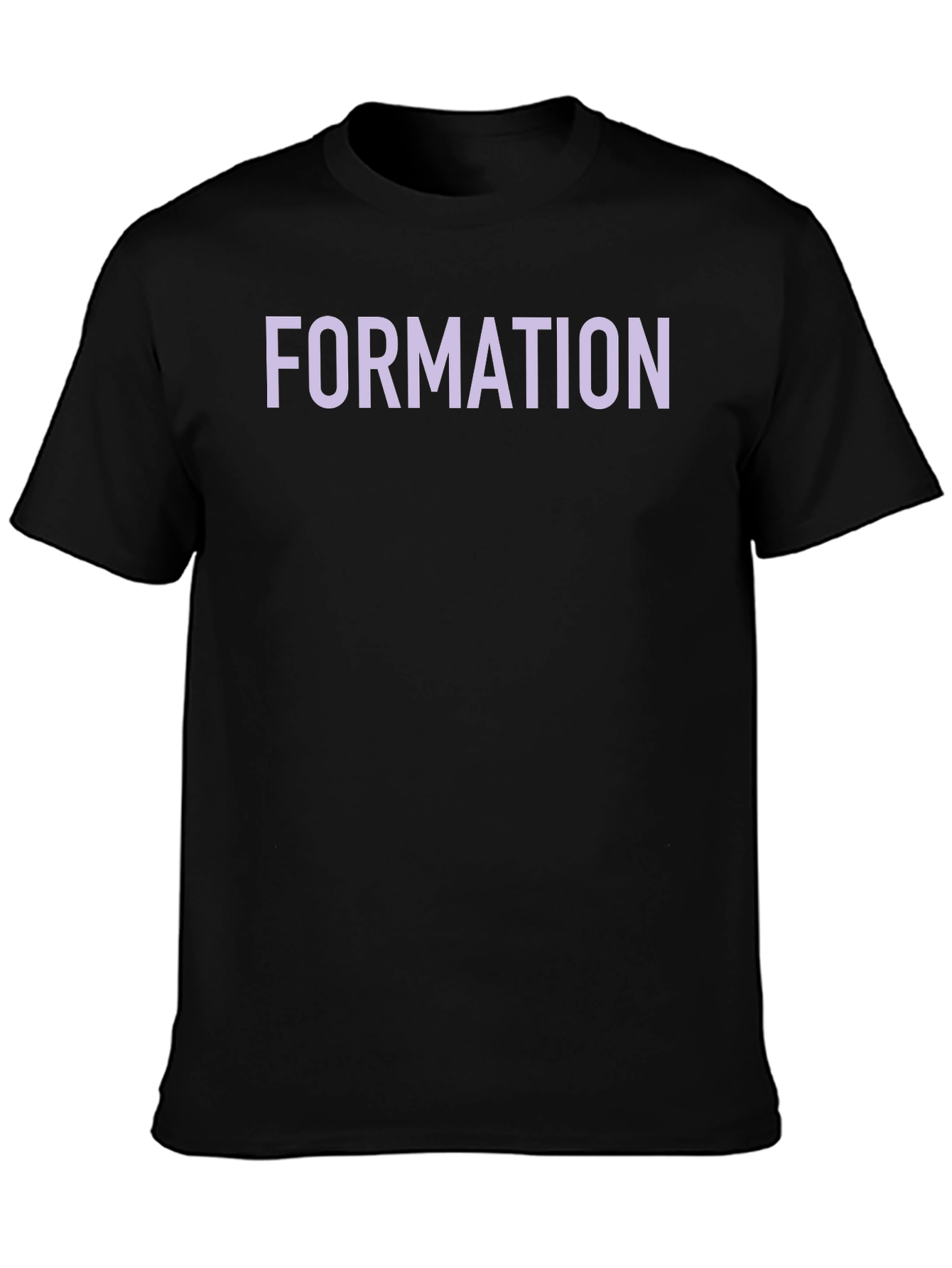 Formation Graphic Tee - Black Cotton T-Shirt