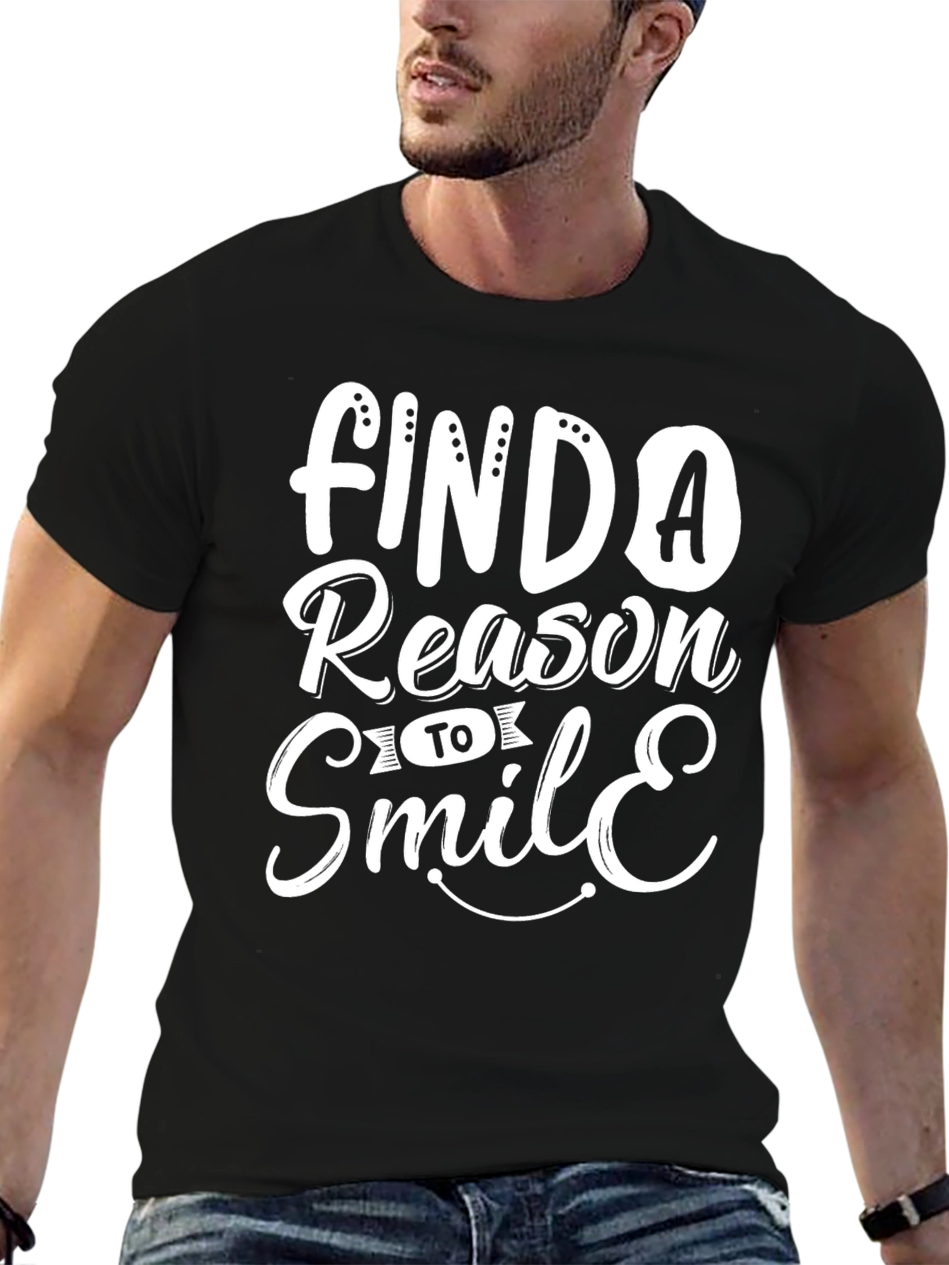 Find a Reason to Smile Graphic Tee