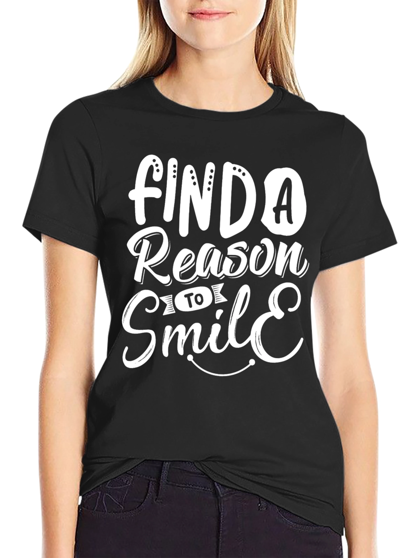 Find a Reason to Smile Graphic Tee