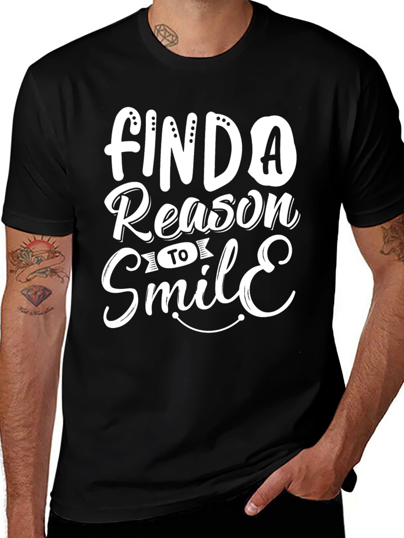 Find a Reason to Smile Graphic Tee