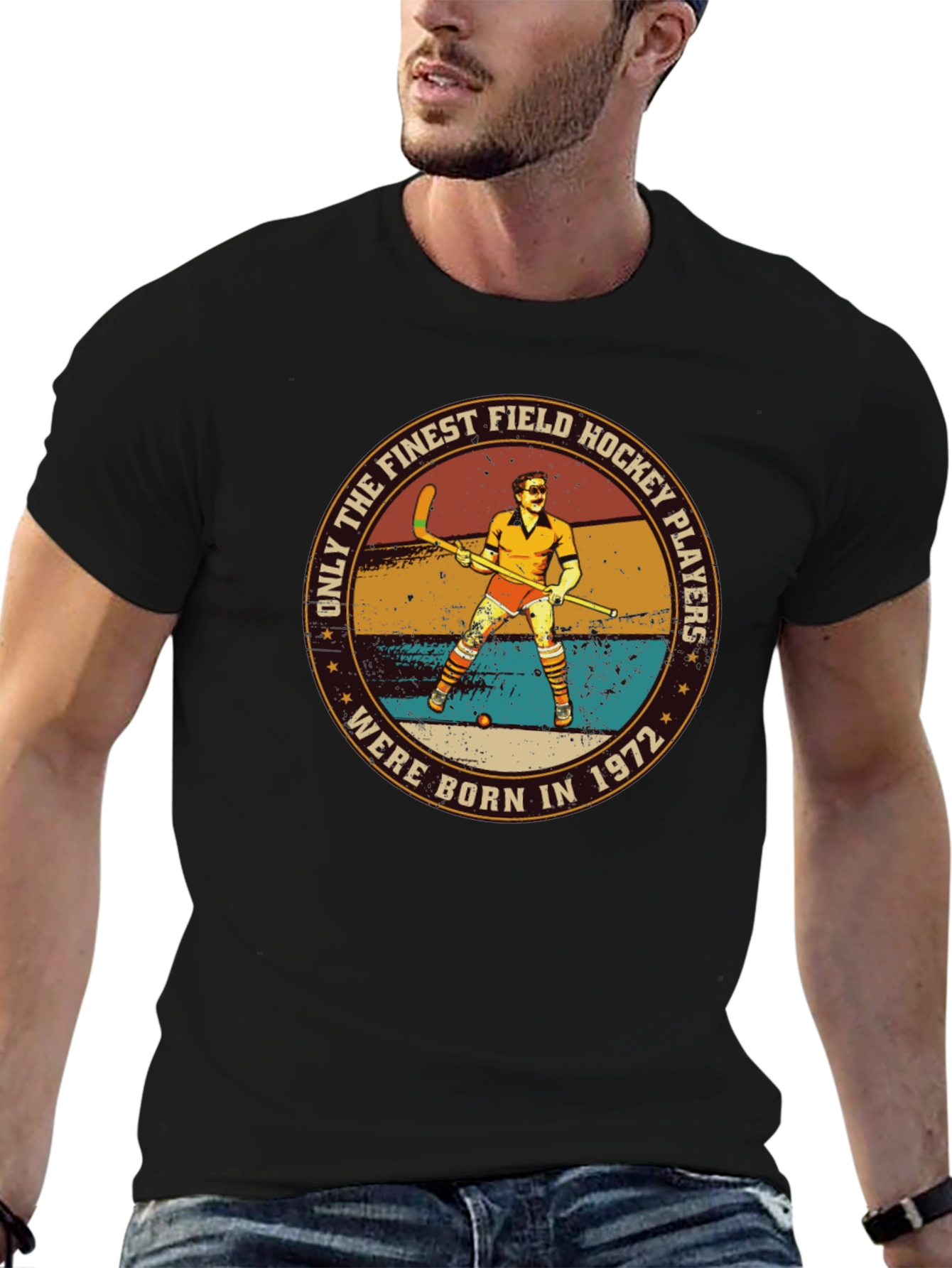Field Hockey Legend 1972 Graphic T-Shirt