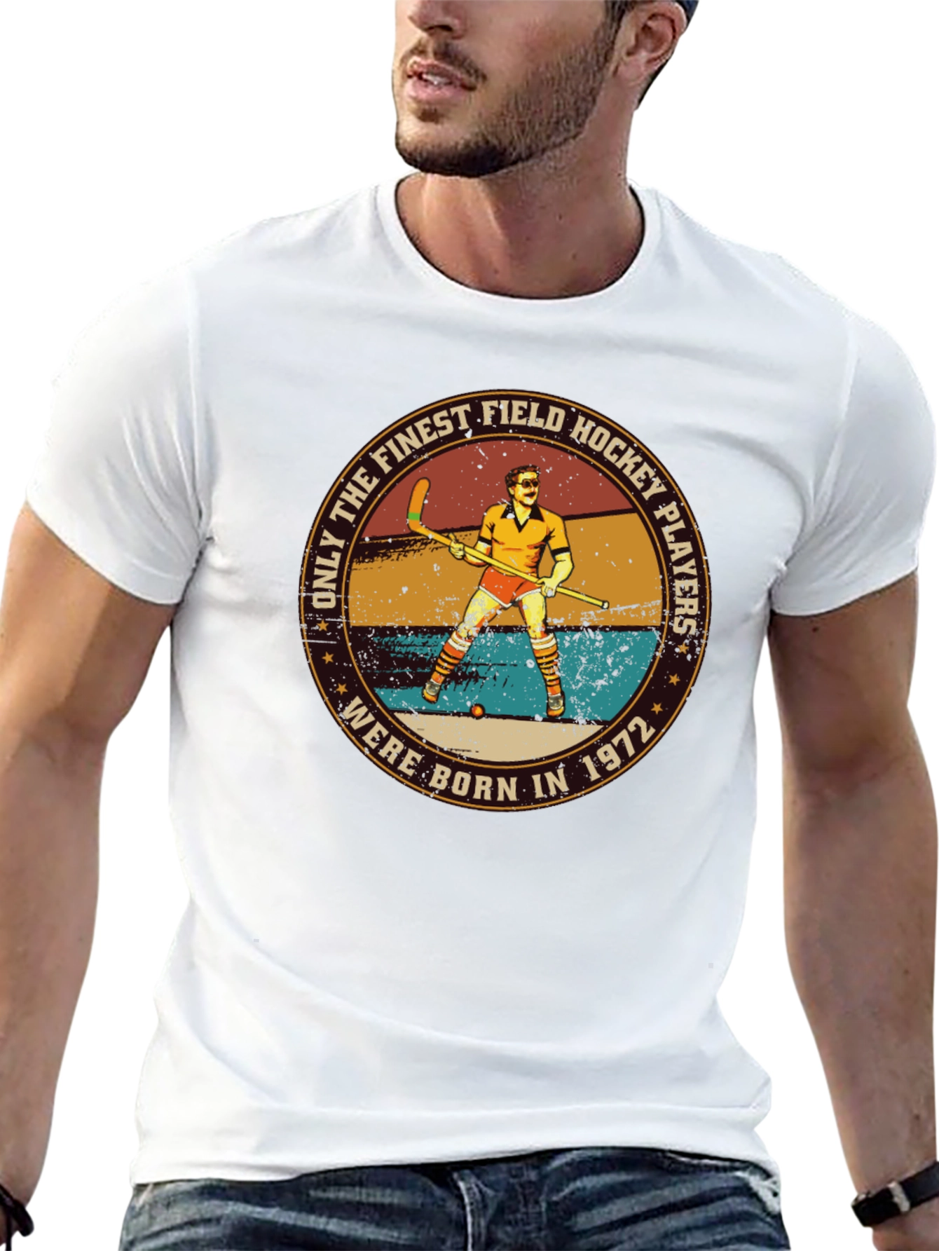 Field Hockey Legend 1972 Graphic T-Shirt