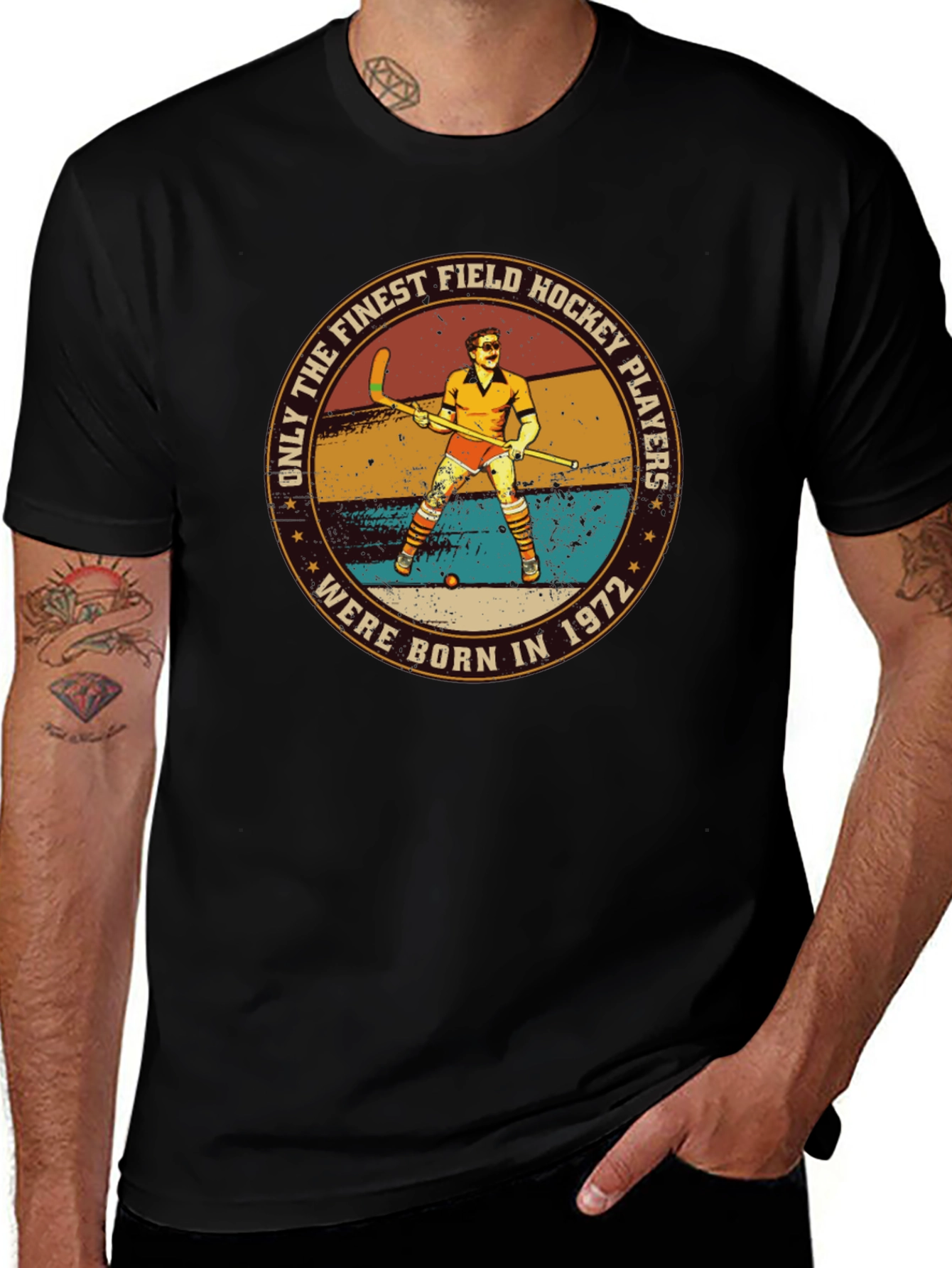 Field Hockey Legend 1972 Graphic T-Shirt