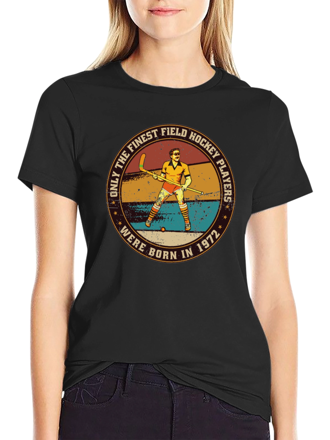 Field Hockey Legend 1972 Graphic T-Shirt