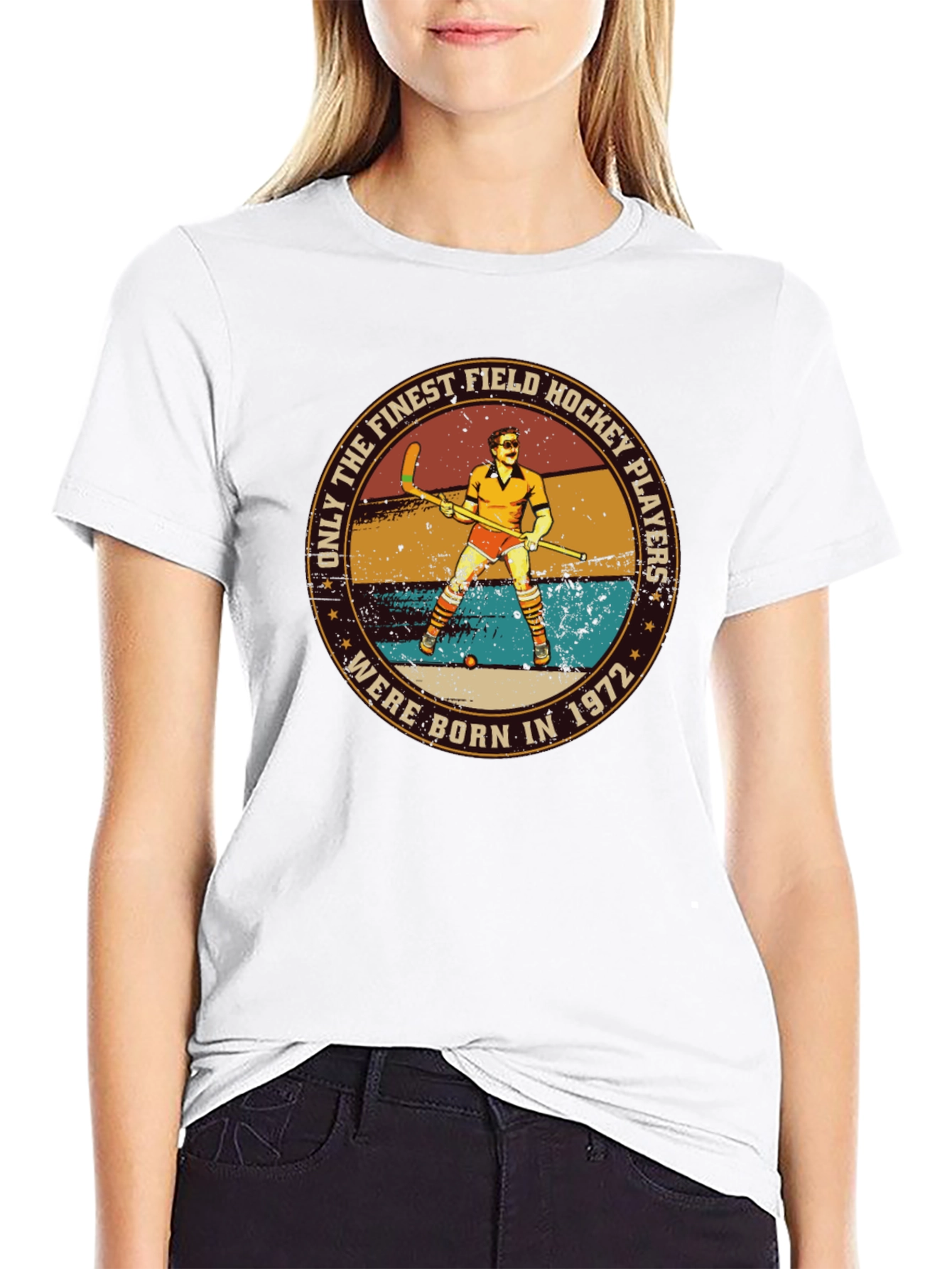 Field Hockey Legend 1972 Graphic T-Shirt