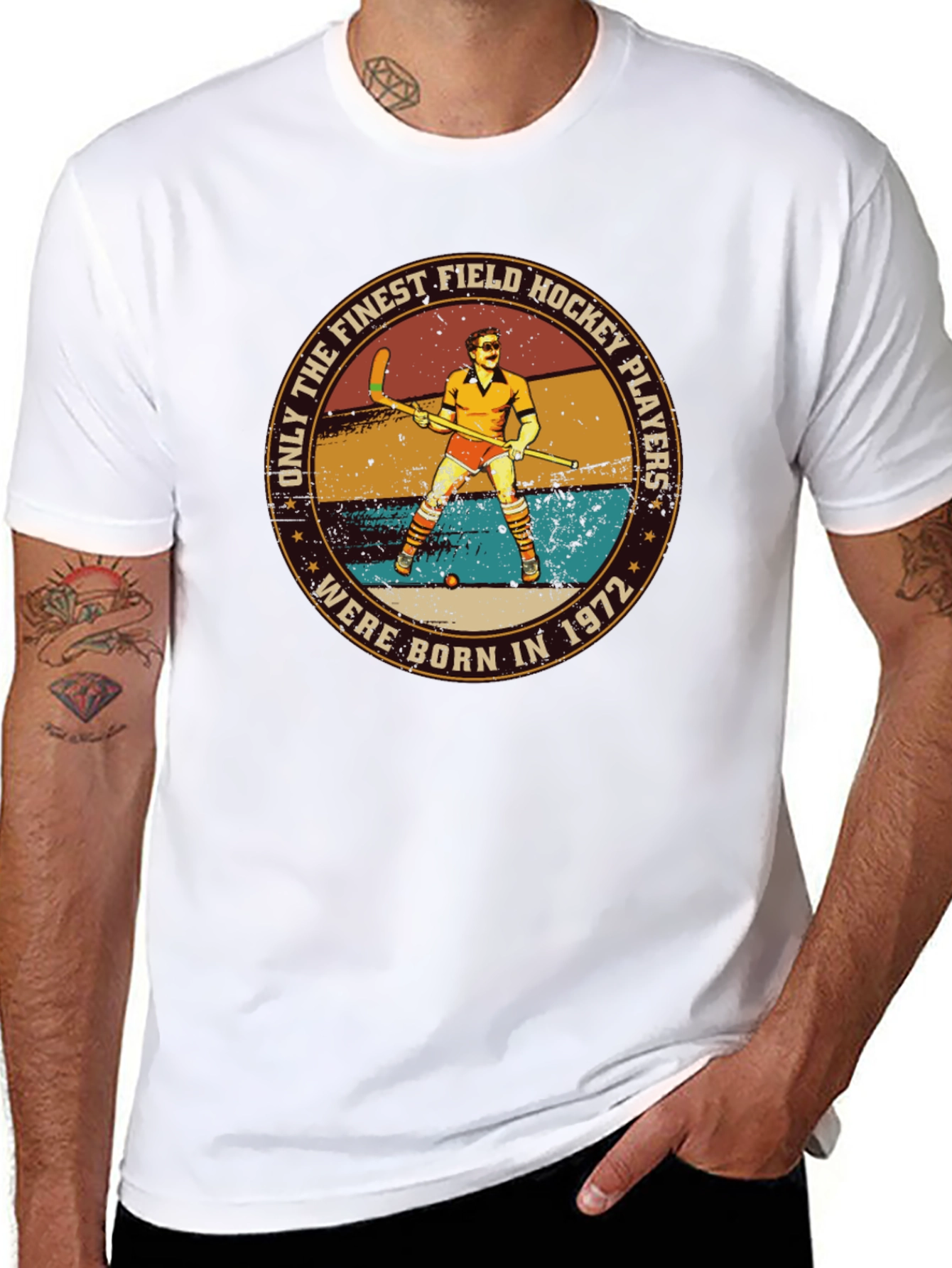Field Hockey Legend 1972 Graphic T-Shirt