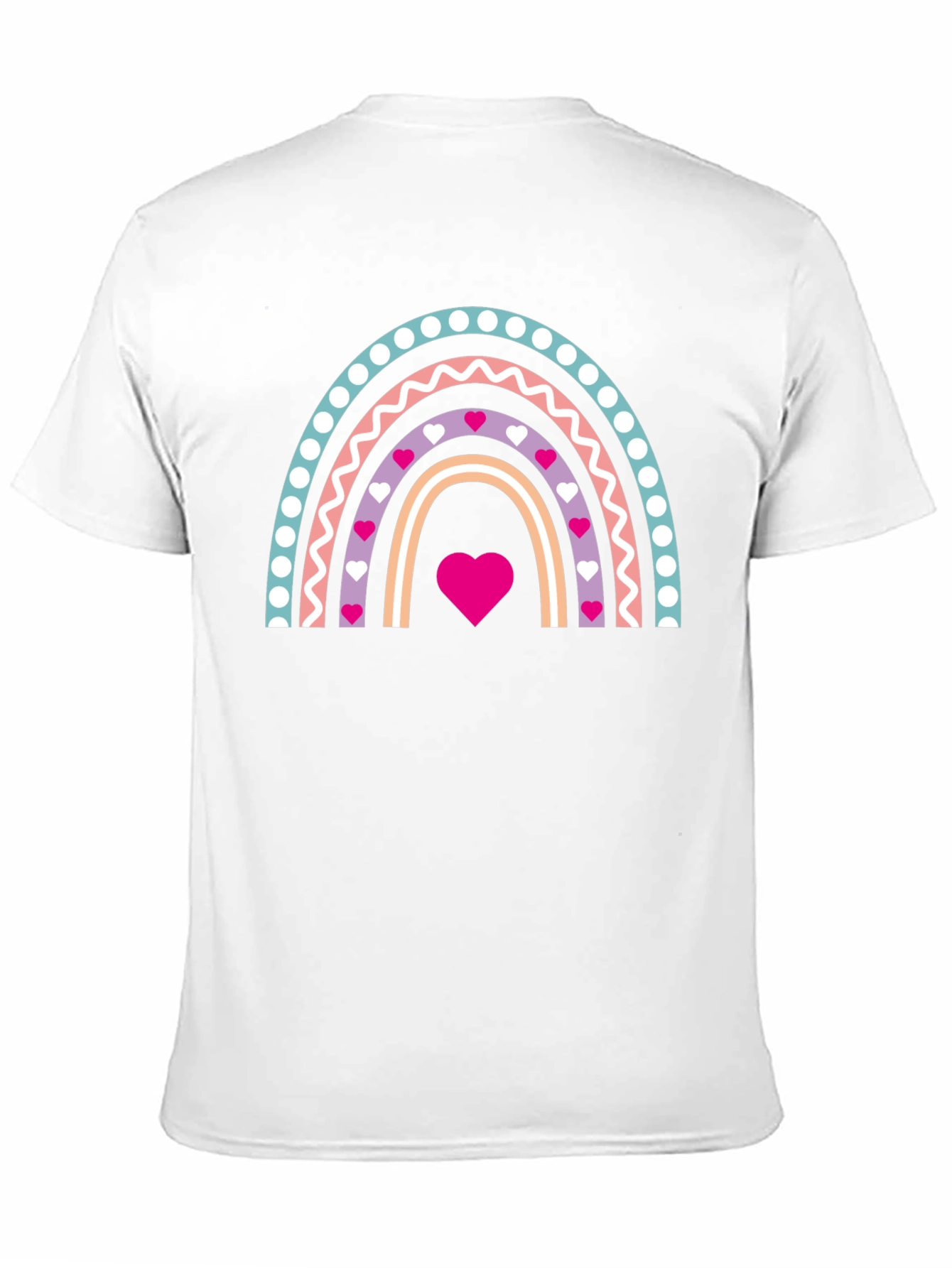 Heart Rainbow Graphic Tee - Love & Pride