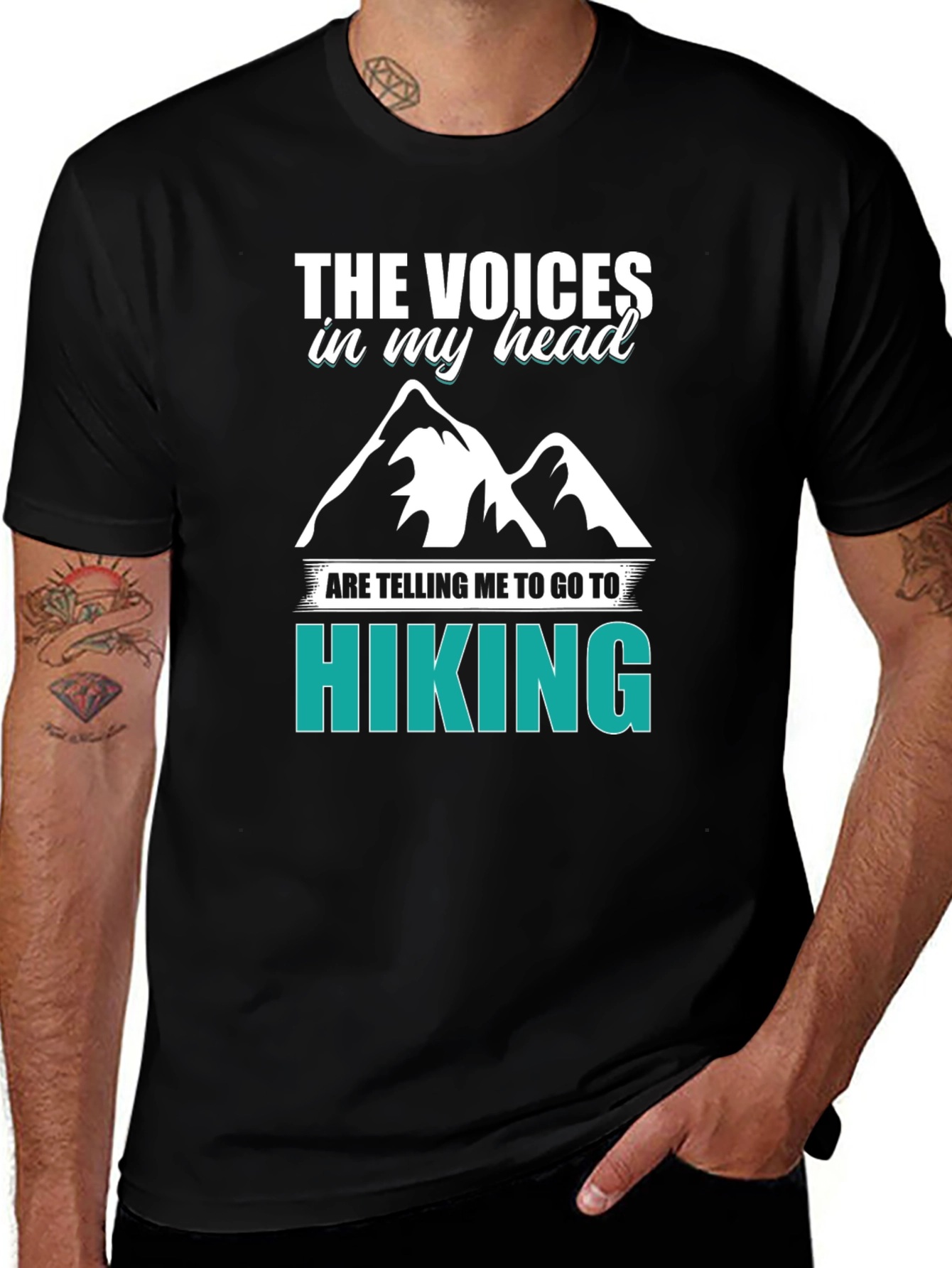 Hiking T-Shirt - The Voices in My Head