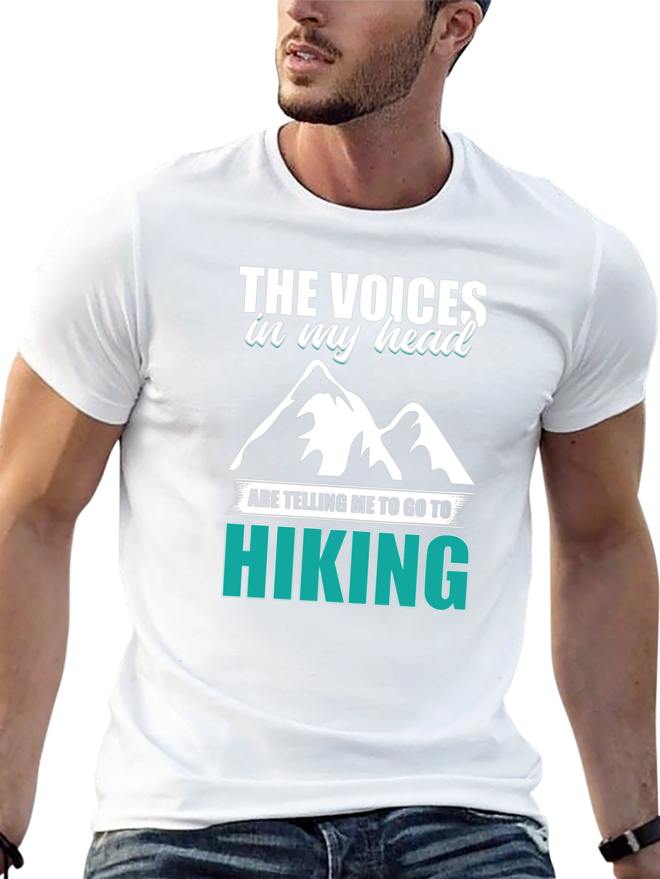 Hiking T-Shirt - The Voices in My Head