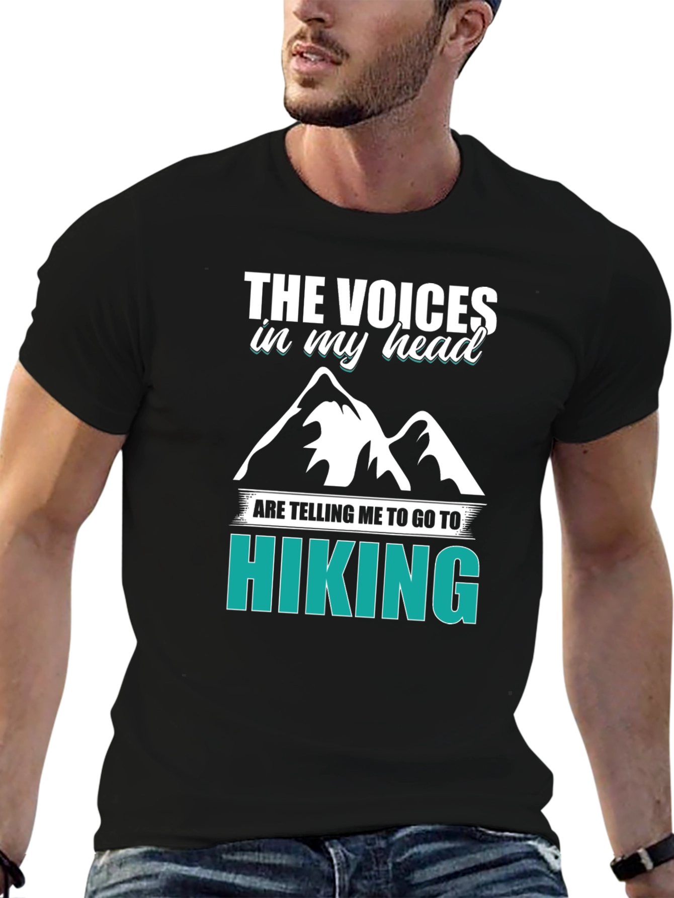 Hiking T-Shirt - The Voices in My Head
