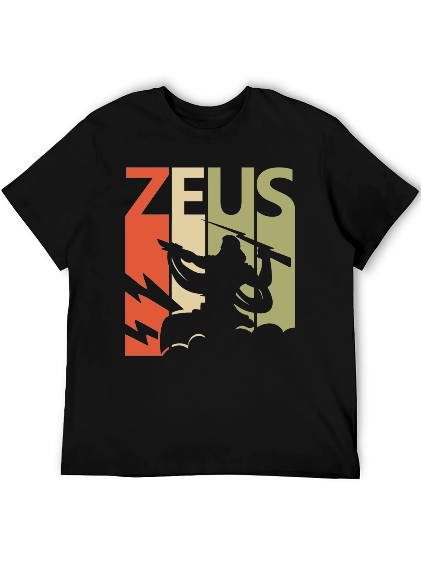 Zeus Graphic T-Shirt - God of Thunder Design