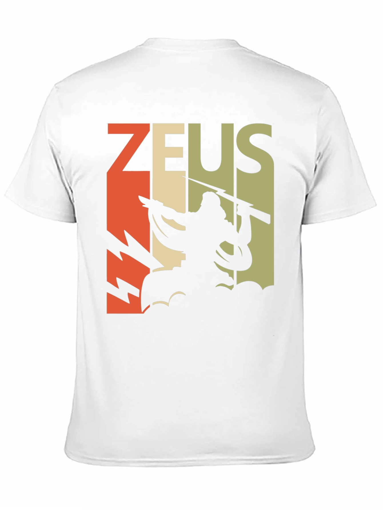 Zeus Graphic T-Shirt - God of Thunder Design