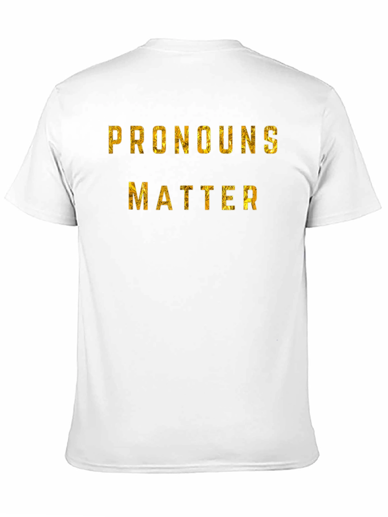 Pronouns Matter Graphic Tee - Black