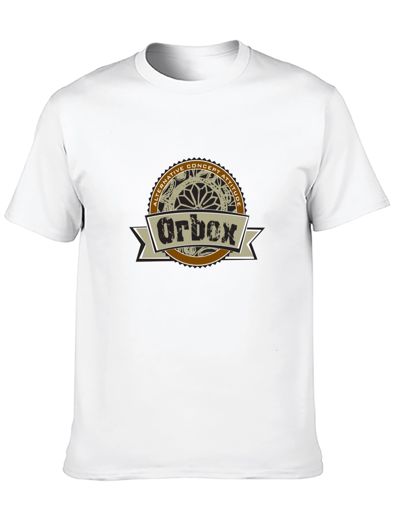 Orbox Alternative Concept Attitude Graphic T-Shirt