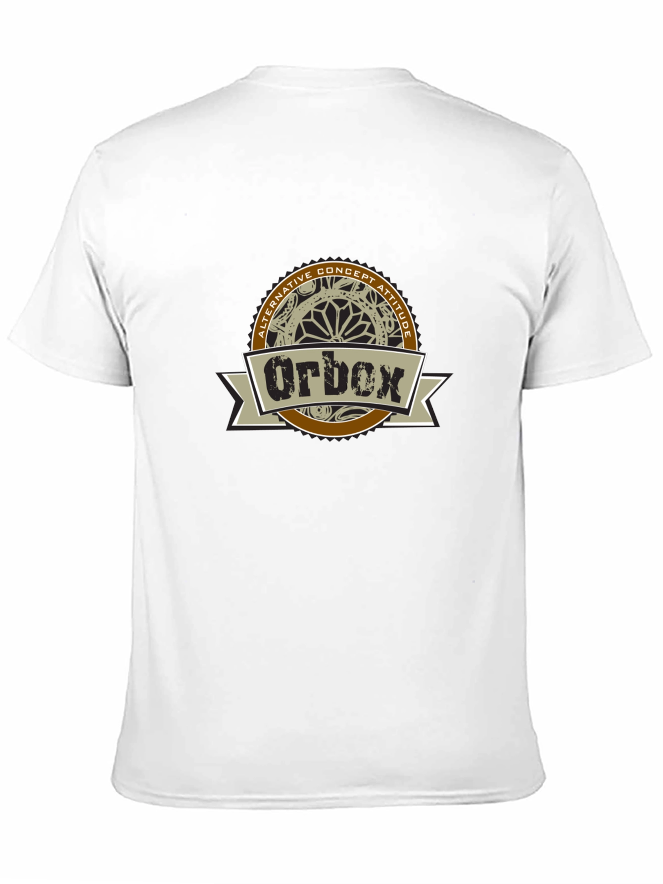 Orbox Alternative Concept Attitude Graphic T-Shirt