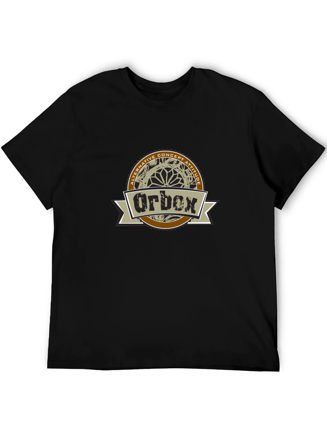 Orbox Alternative Concept Attitude Graphic T-Shirt