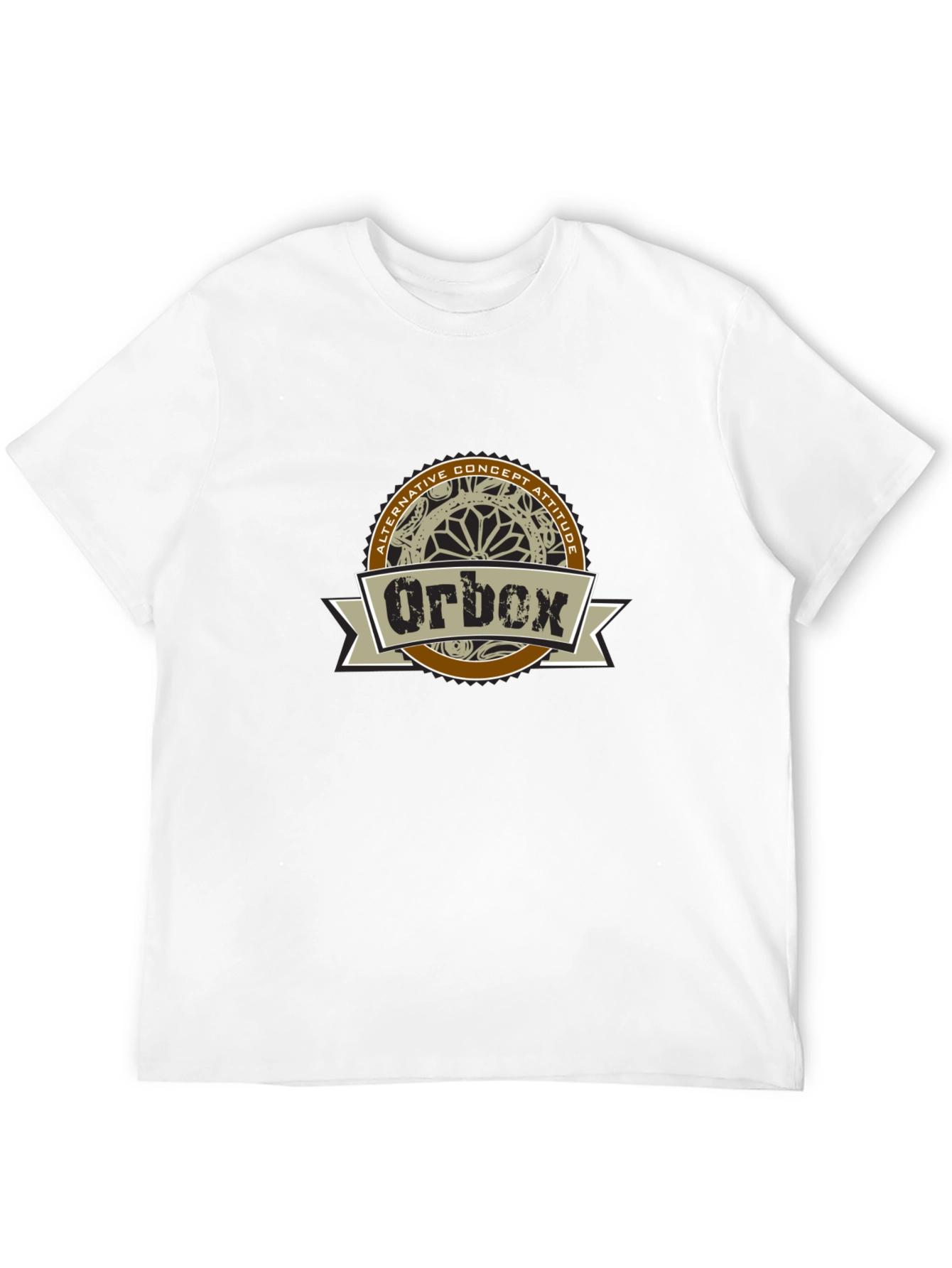 Orbox Alternative Concept Attitude Graphic T-Shirt