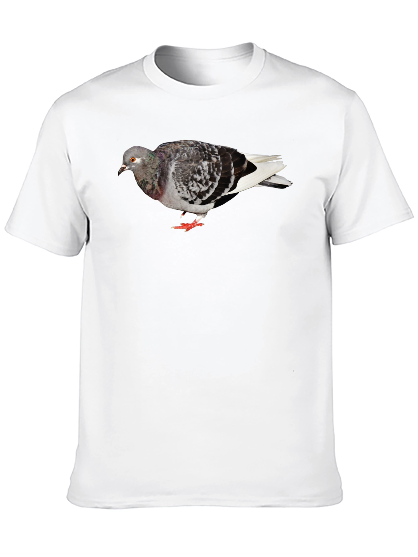 Pigeon Graphic Black T-Shirt