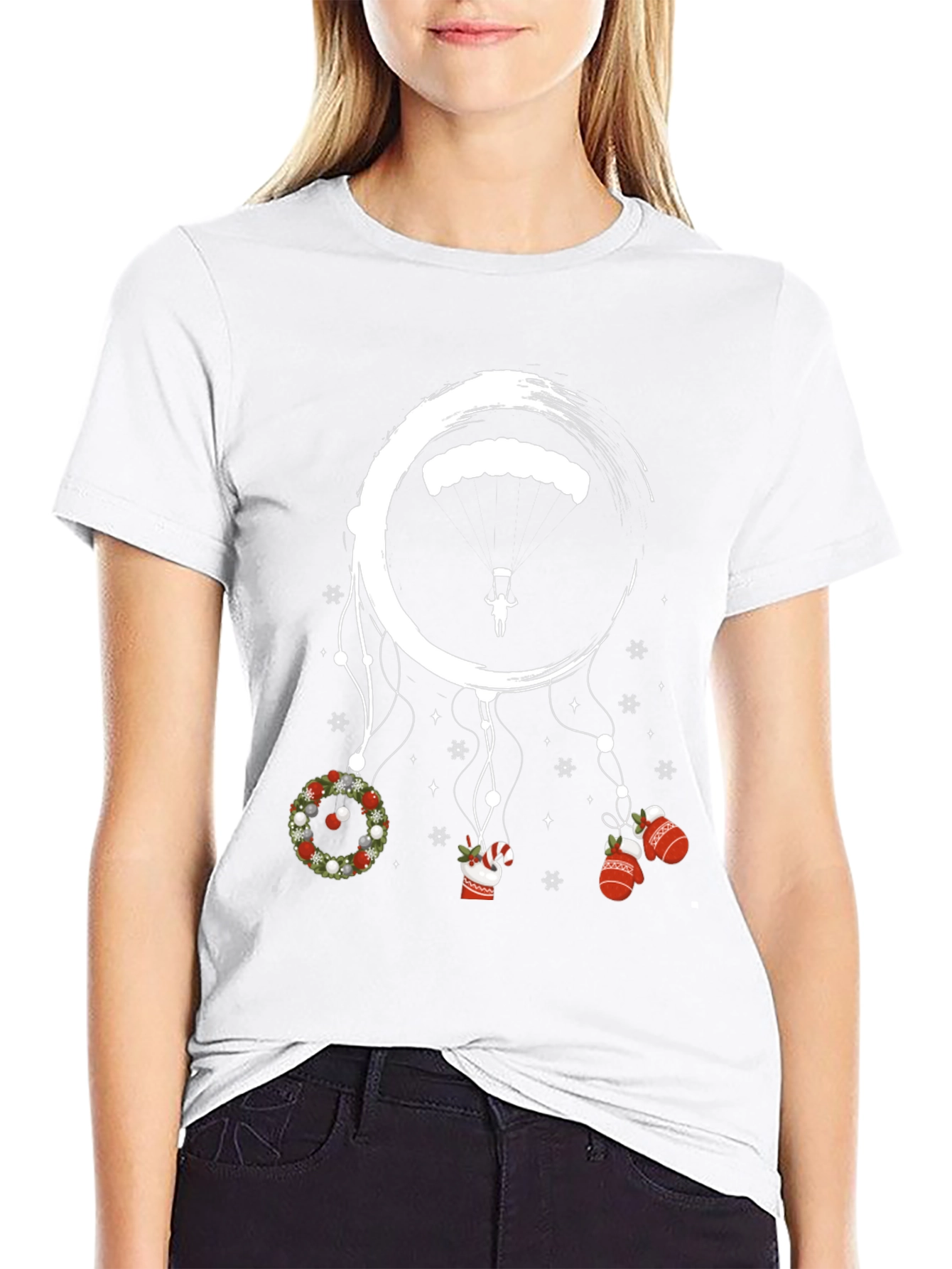 Christmas Parachute Dream T-Shirt