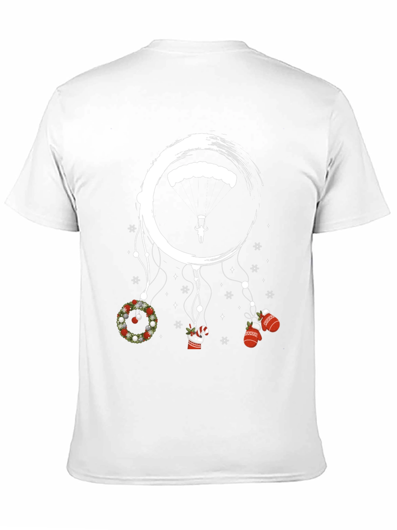 Christmas Parachute Dream T-Shirt