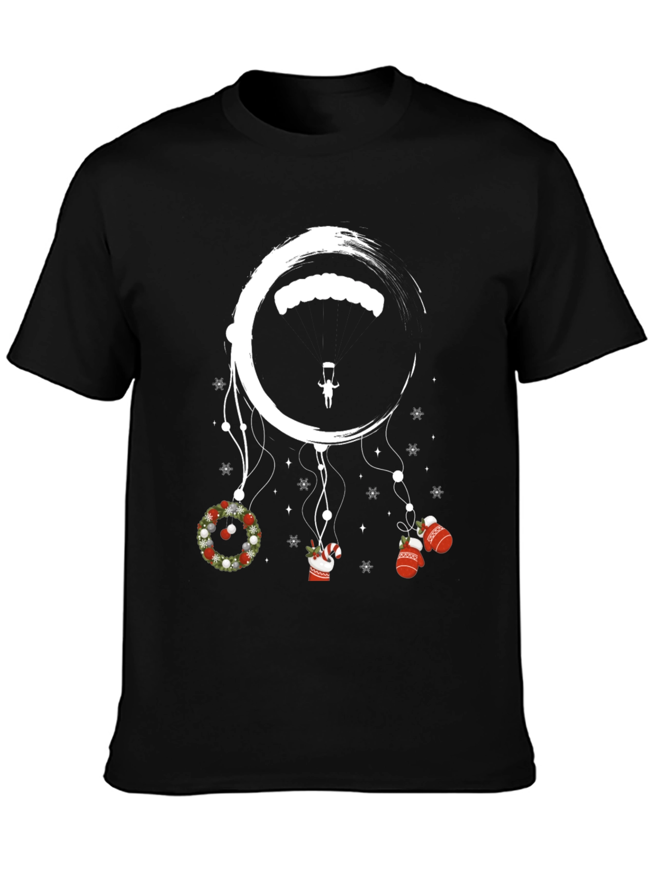 Christmas Parachute Dream T-Shirt