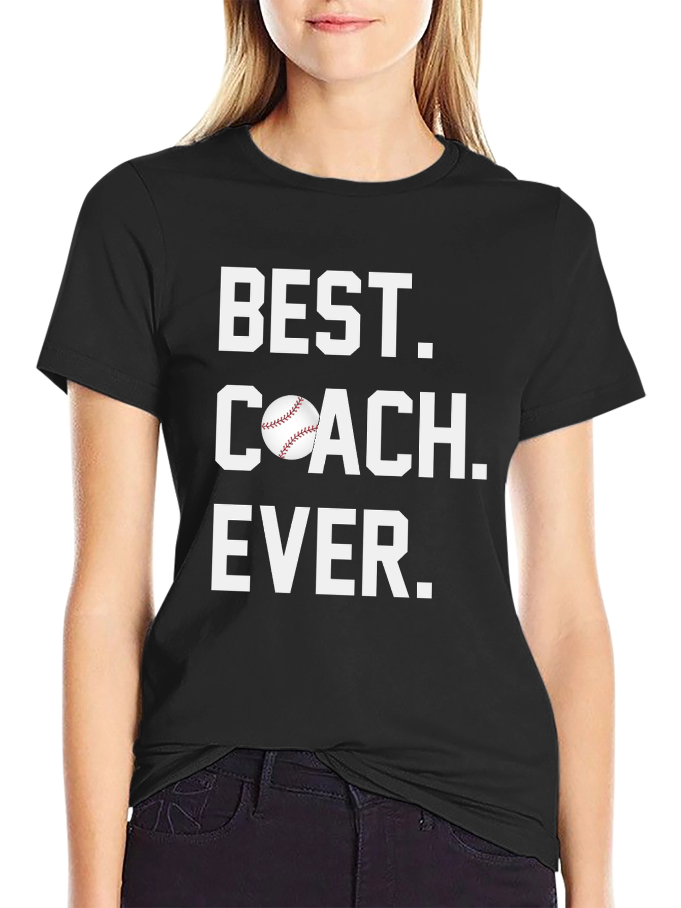 Best Coach Ever Baseball T-Shirt