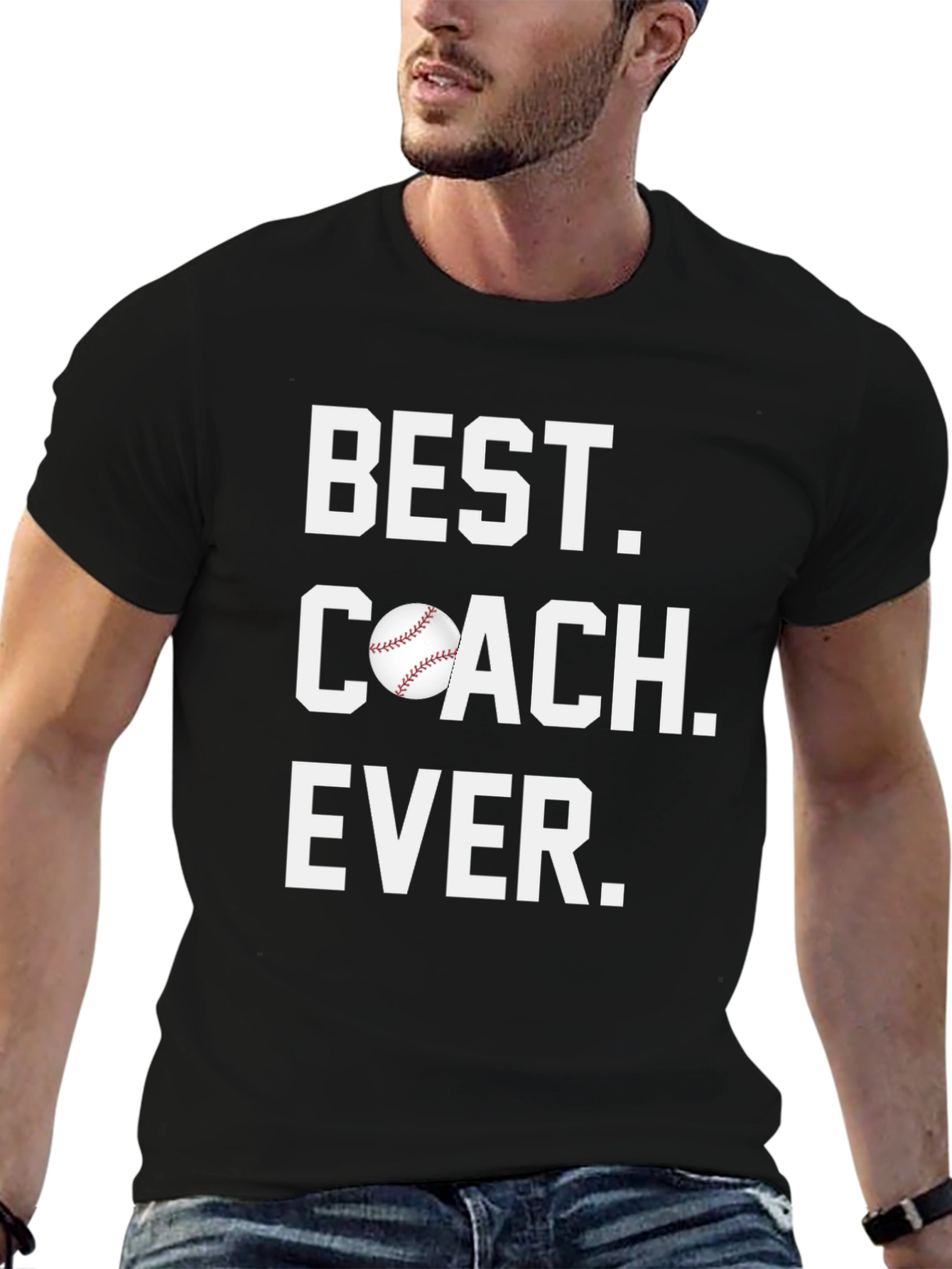 Best Coach Ever Baseball T-Shirt