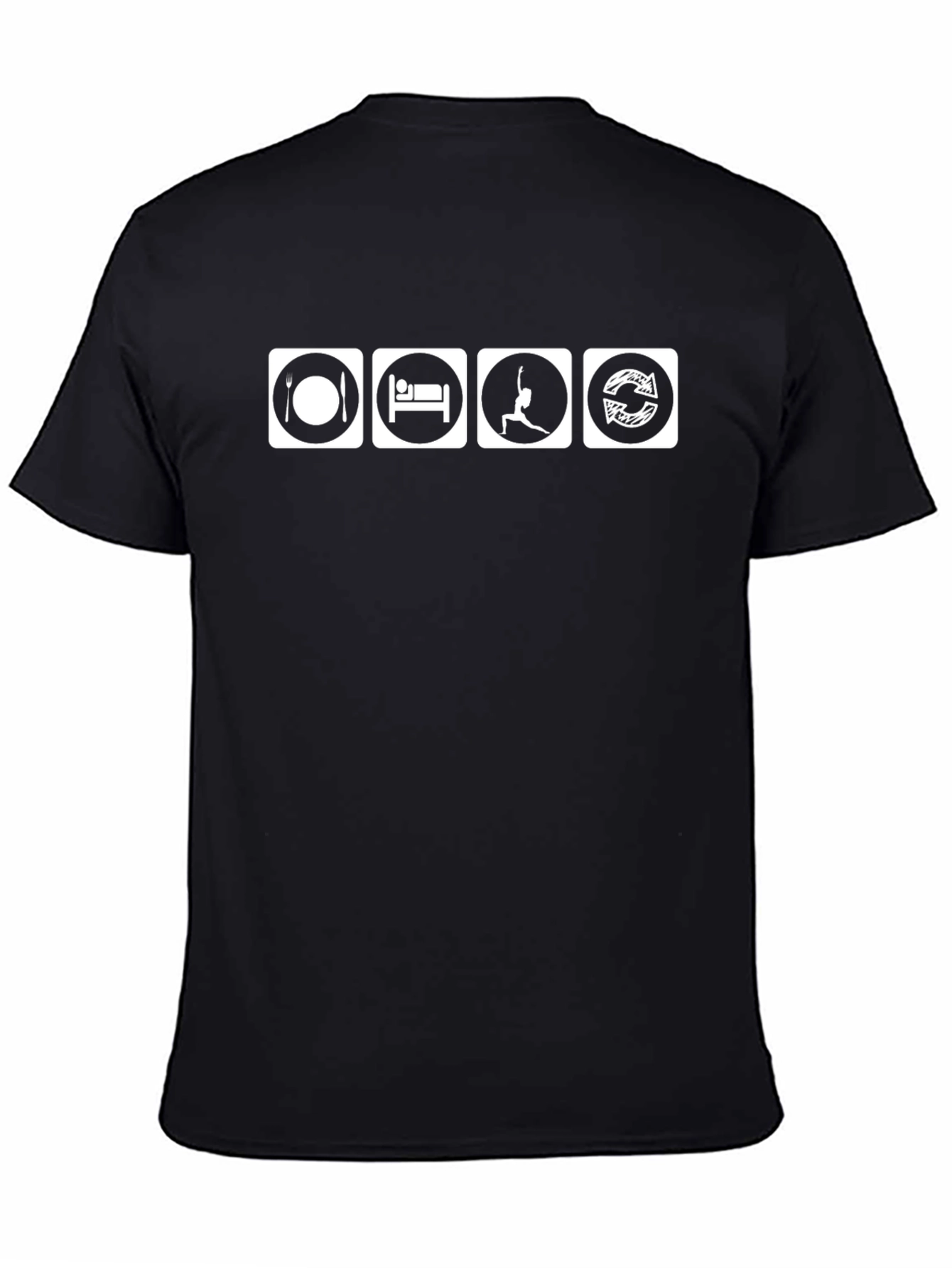 Eat Sleep Yoga Repeat T-Shirt