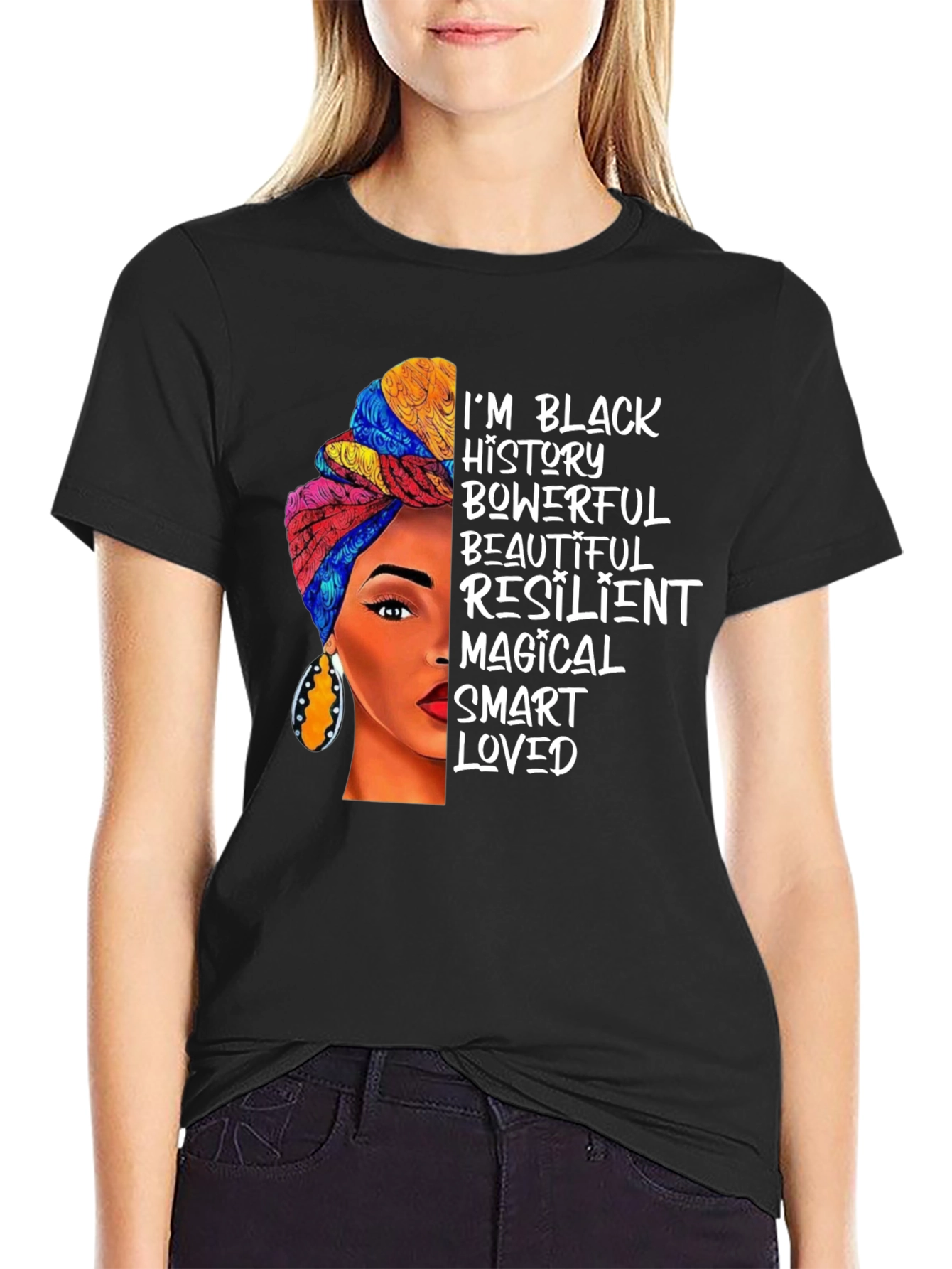 Black History Womens Empowerment T-Shirt