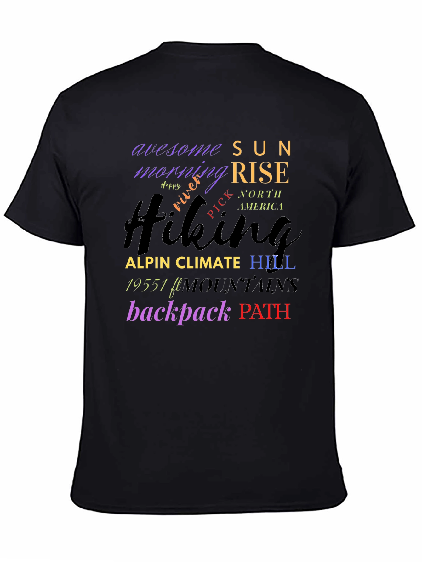 Hiking Adventure Graphic T-Shirt