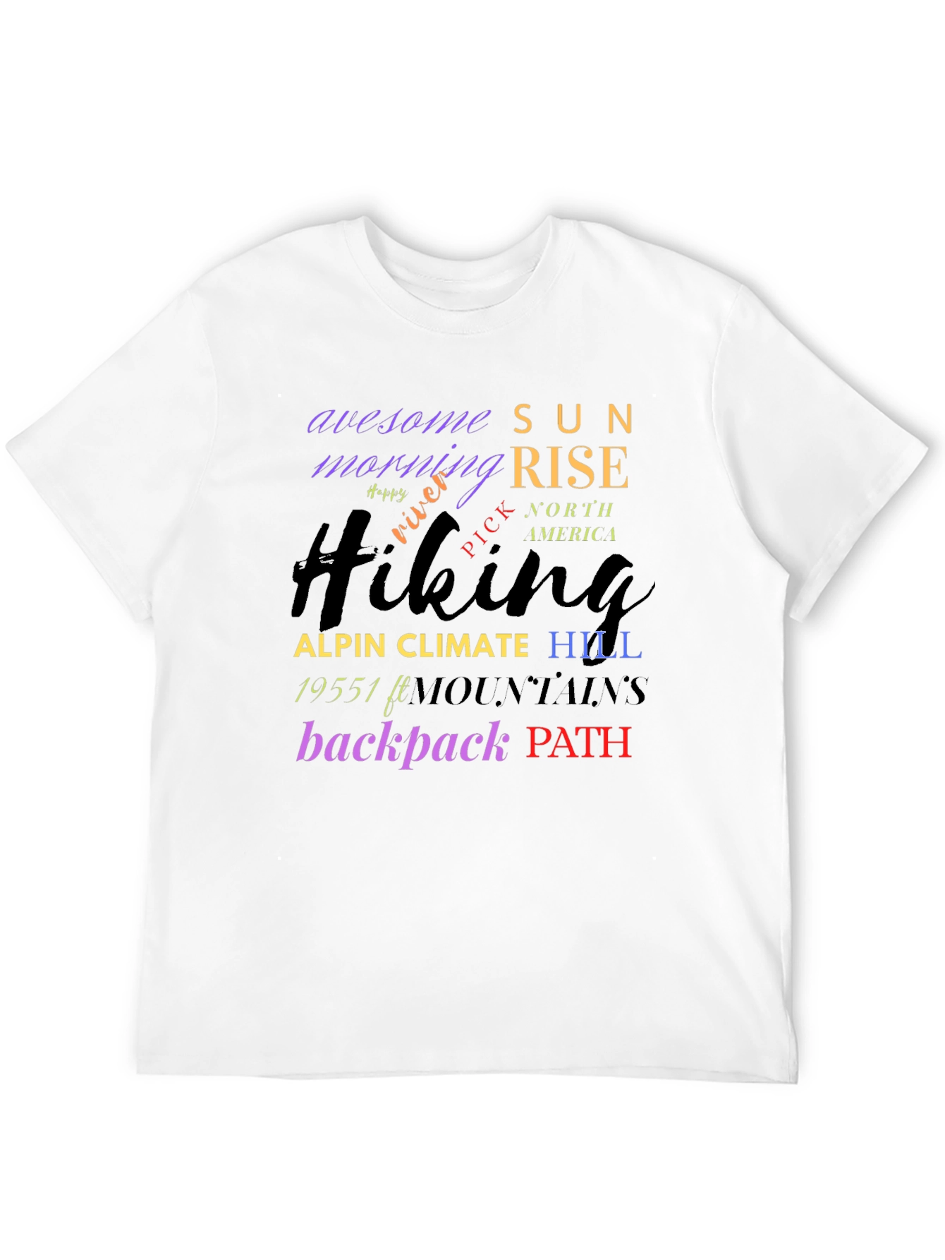 Hiking Adventure Graphic T-Shirt