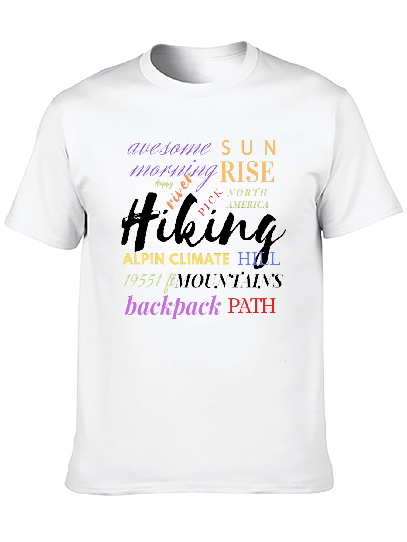 Hiking Adventure Graphic T-Shirt