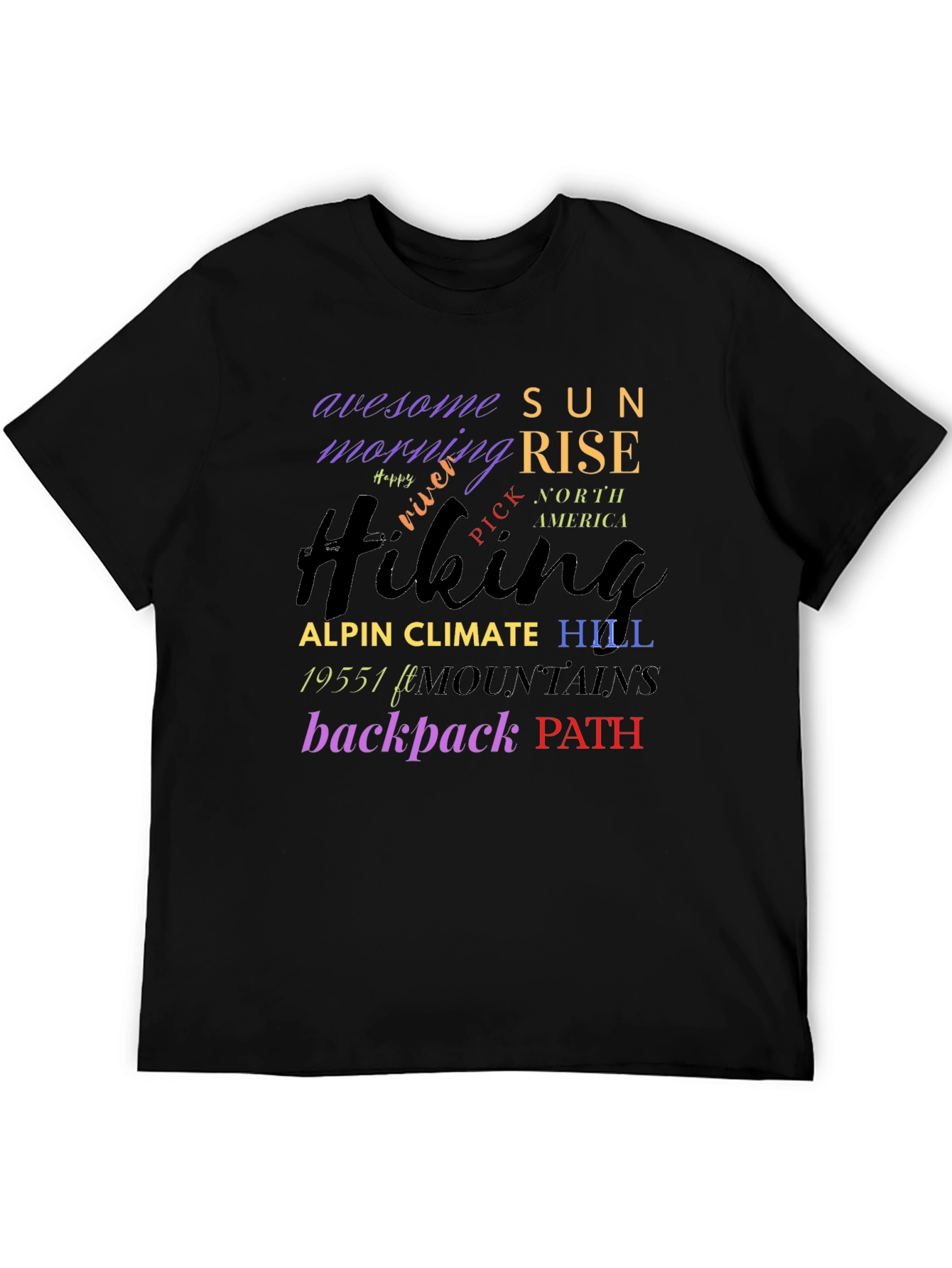 Hiking Adventure Graphic T-Shirt