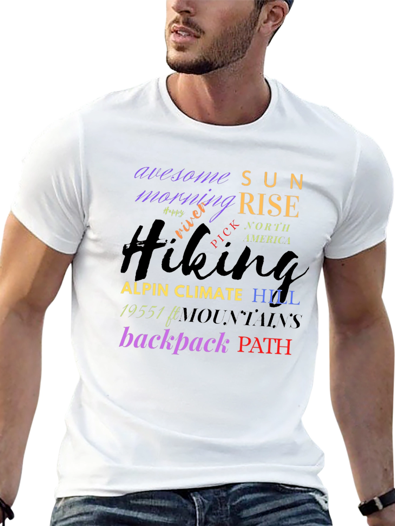 Hiking Adventure Graphic T-Shirt