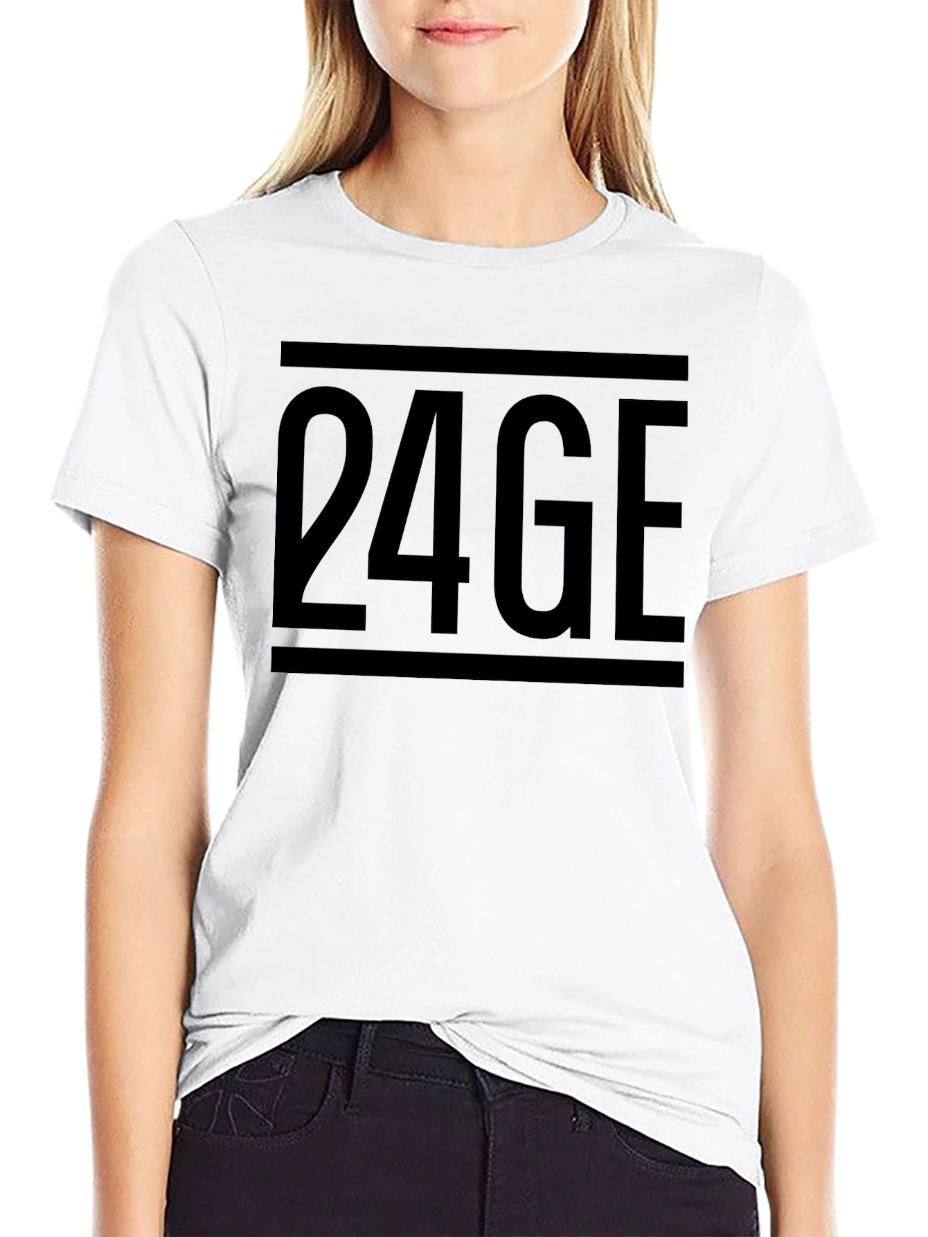 24GE Graphic Tee - Bold Statement Shirt