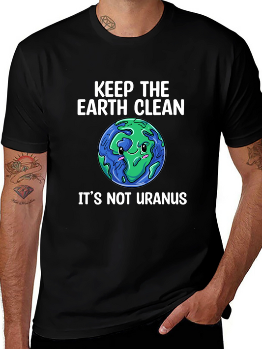 Keep The Earth Clean Graphic T-Shirt