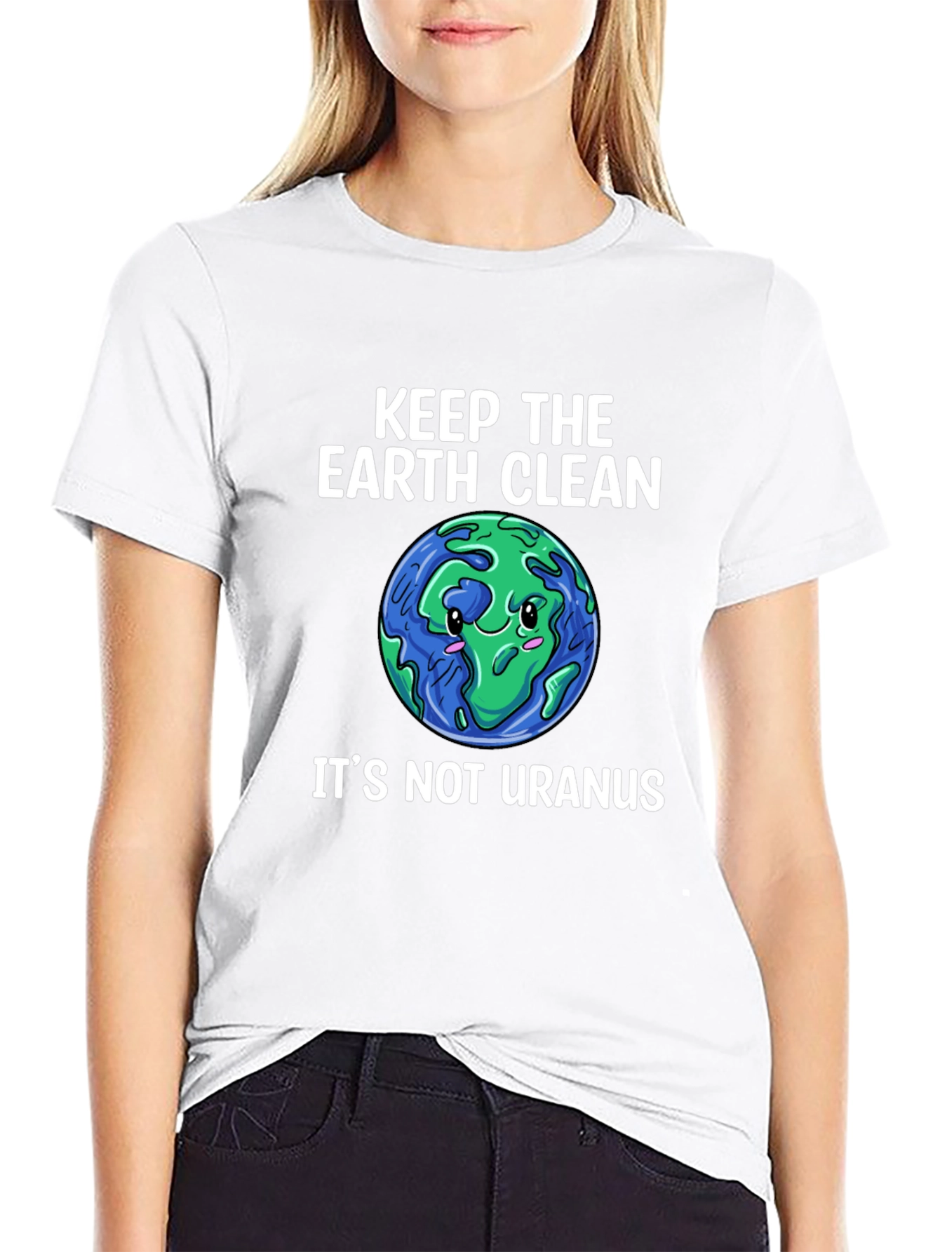 Keep The Earth Clean Graphic T-Shirt