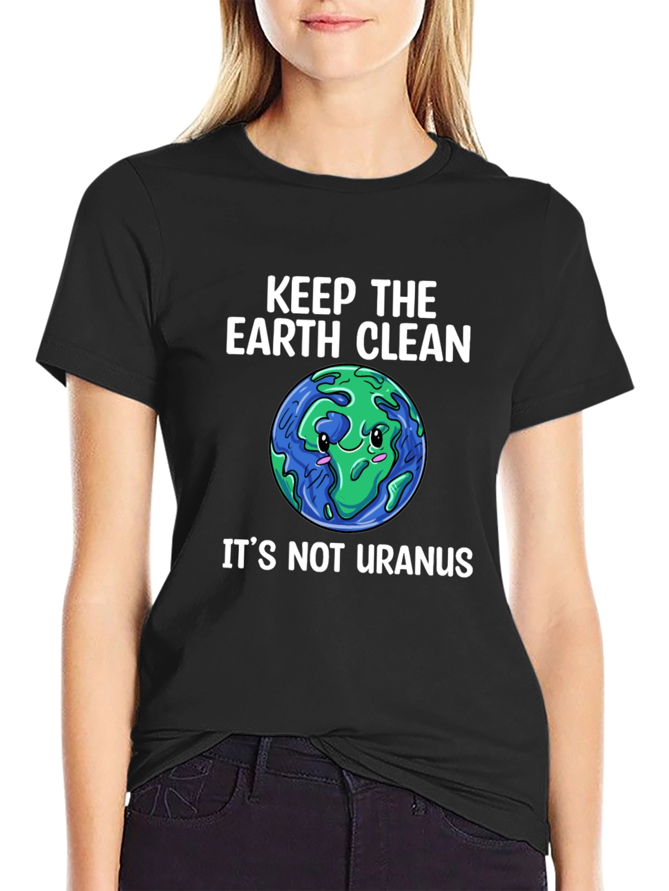 Keep The Earth Clean Graphic T-Shirt