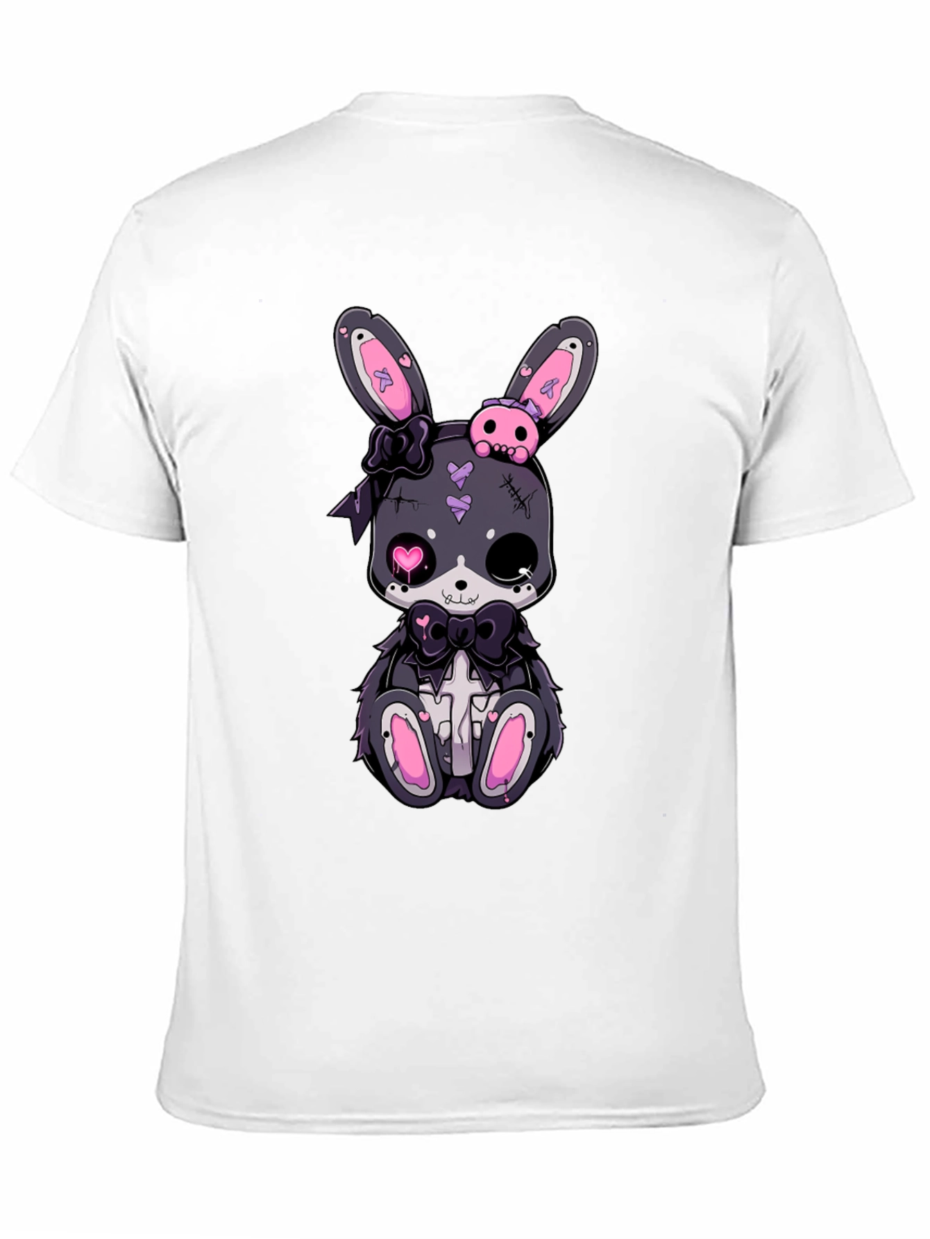 Gothic Bunny T-Shirt - Cute Creepy Style