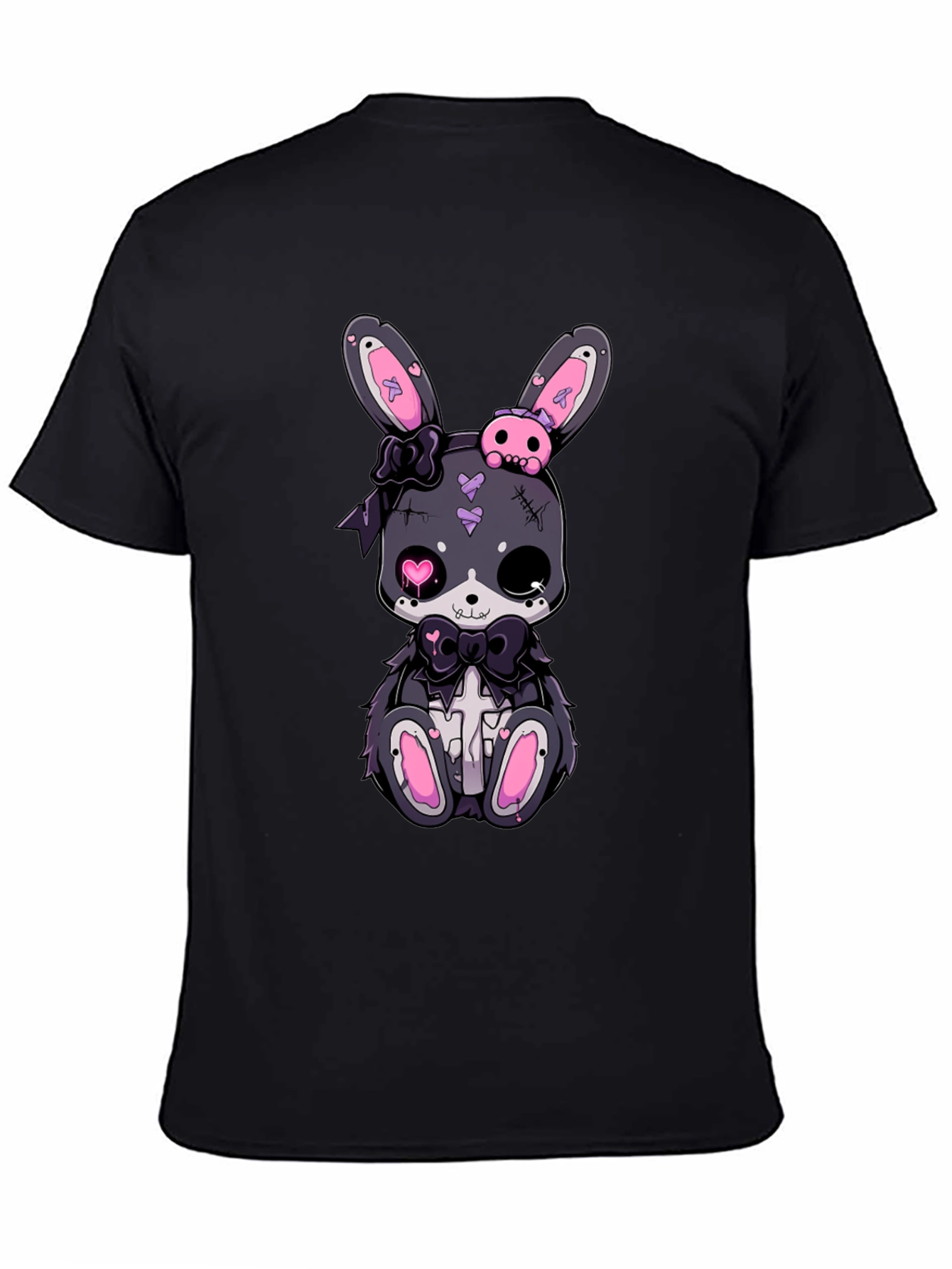 Gothic Bunny T-Shirt - Cute Creepy Style