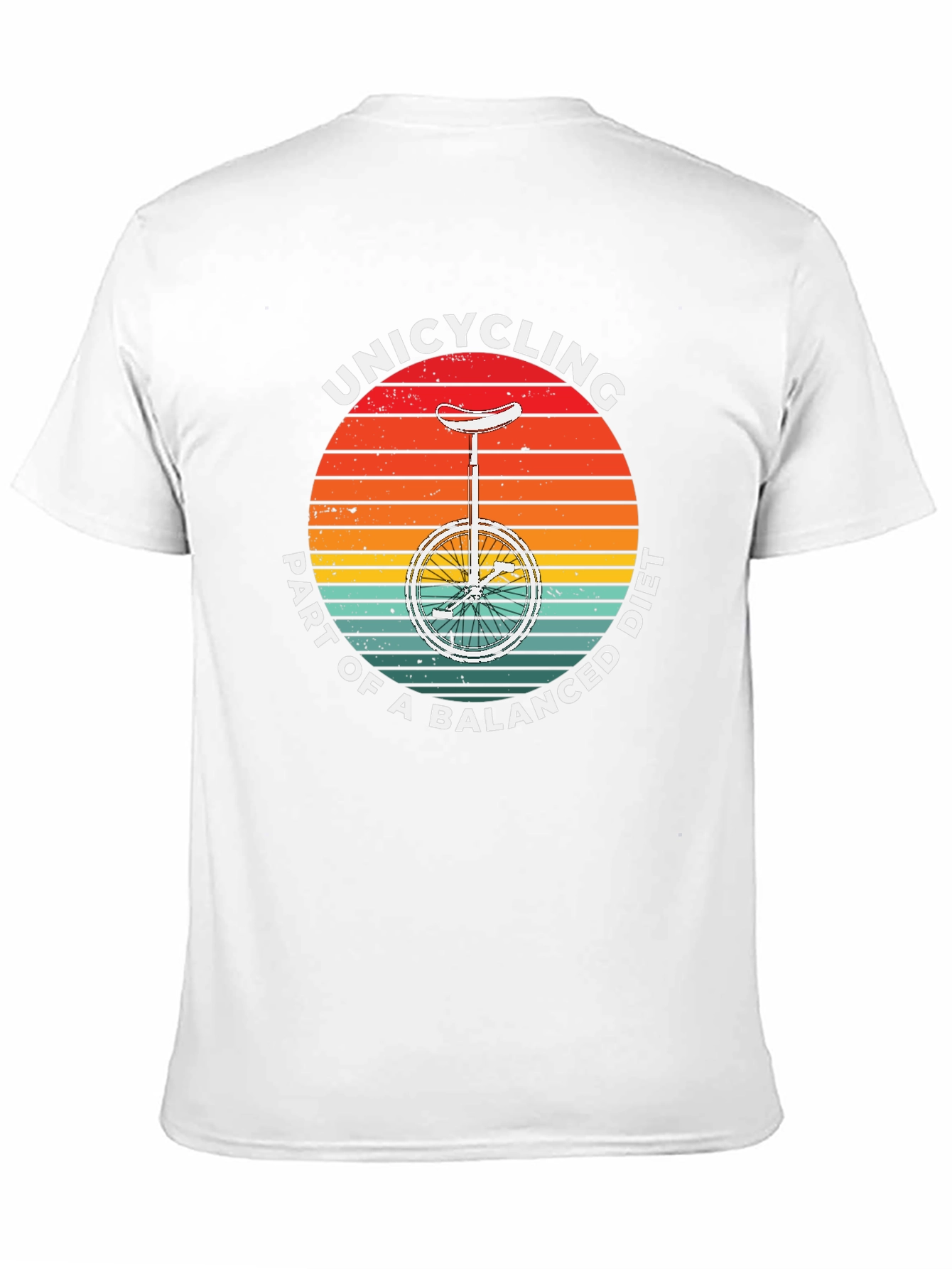 Unicycling Balanced Diet Graphic Tee