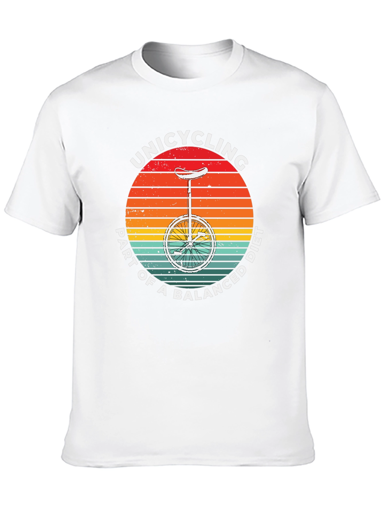 Unicycling Balanced Diet Graphic Tee