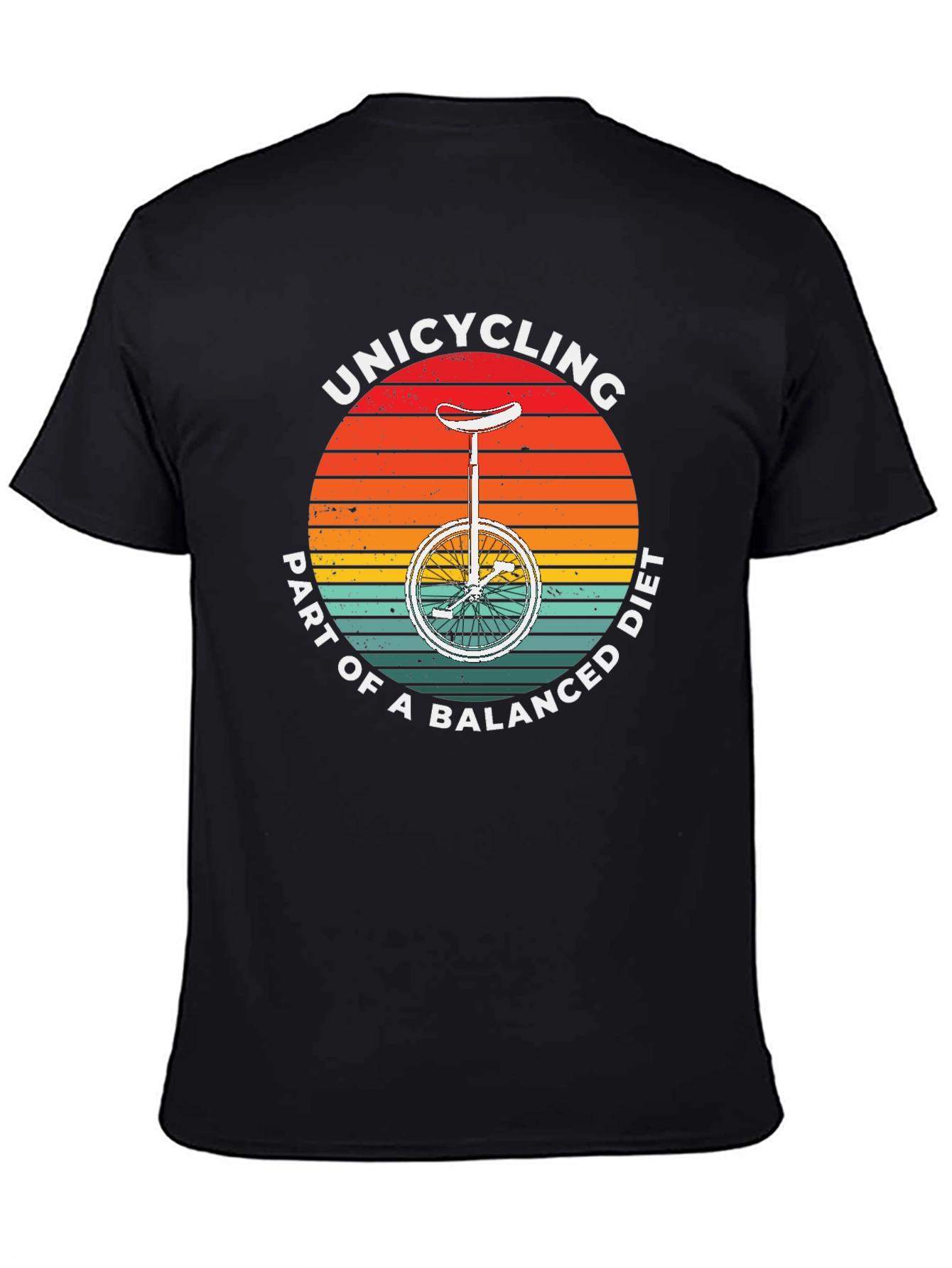 Unicycling Balanced Diet Graphic Tee
