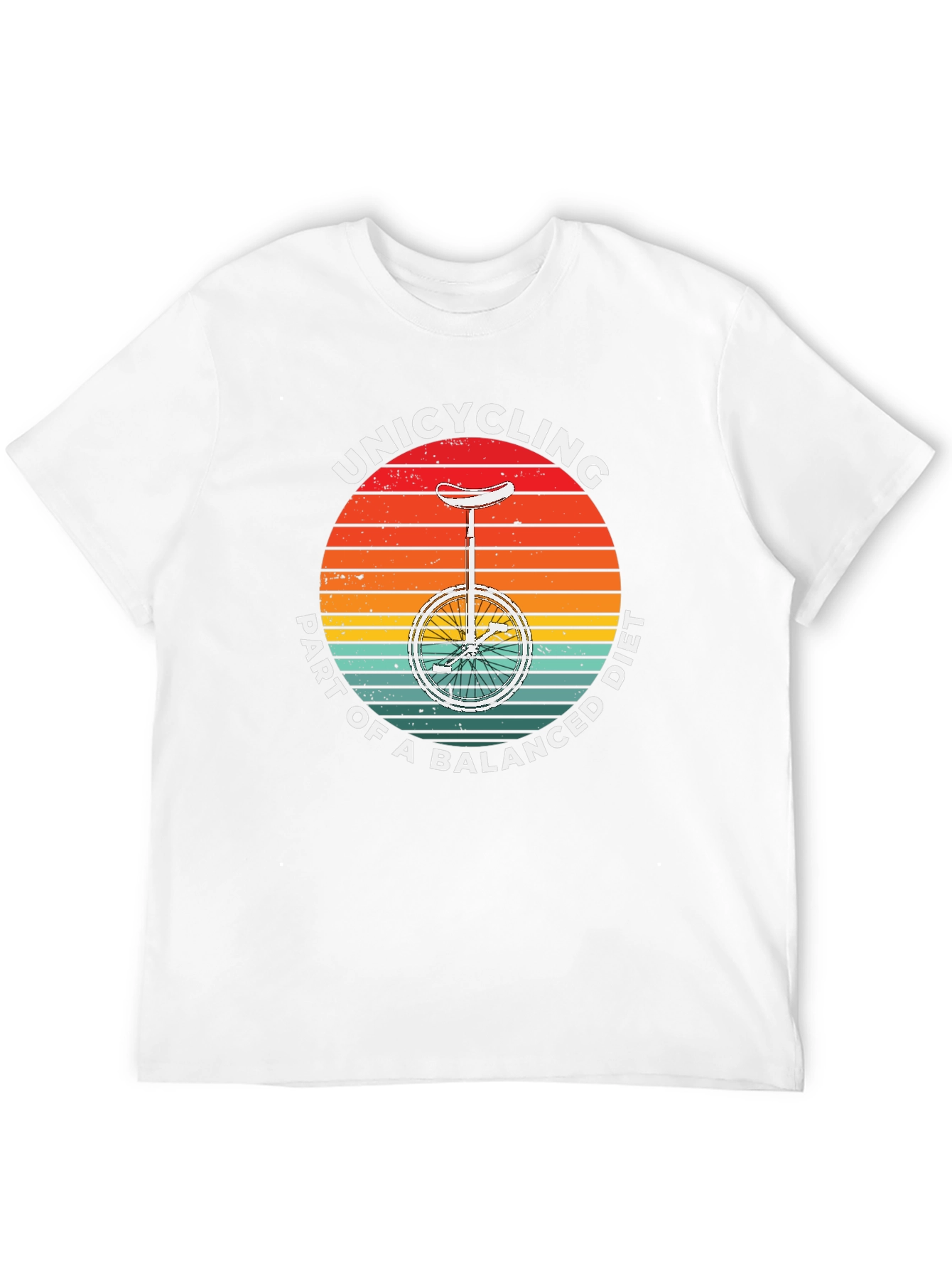 Unicycling Balanced Diet Graphic Tee