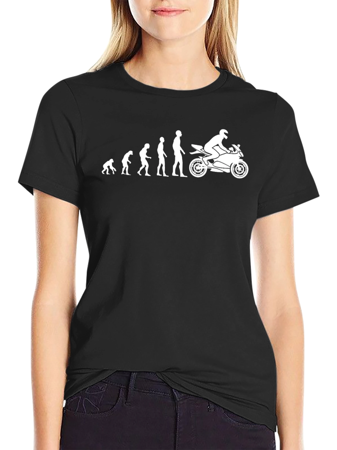 Motorcycle Evolution T-Shirt - Biker Tee