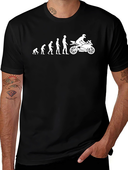 Motorcycle Evolution T-Shirt - Biker Tee